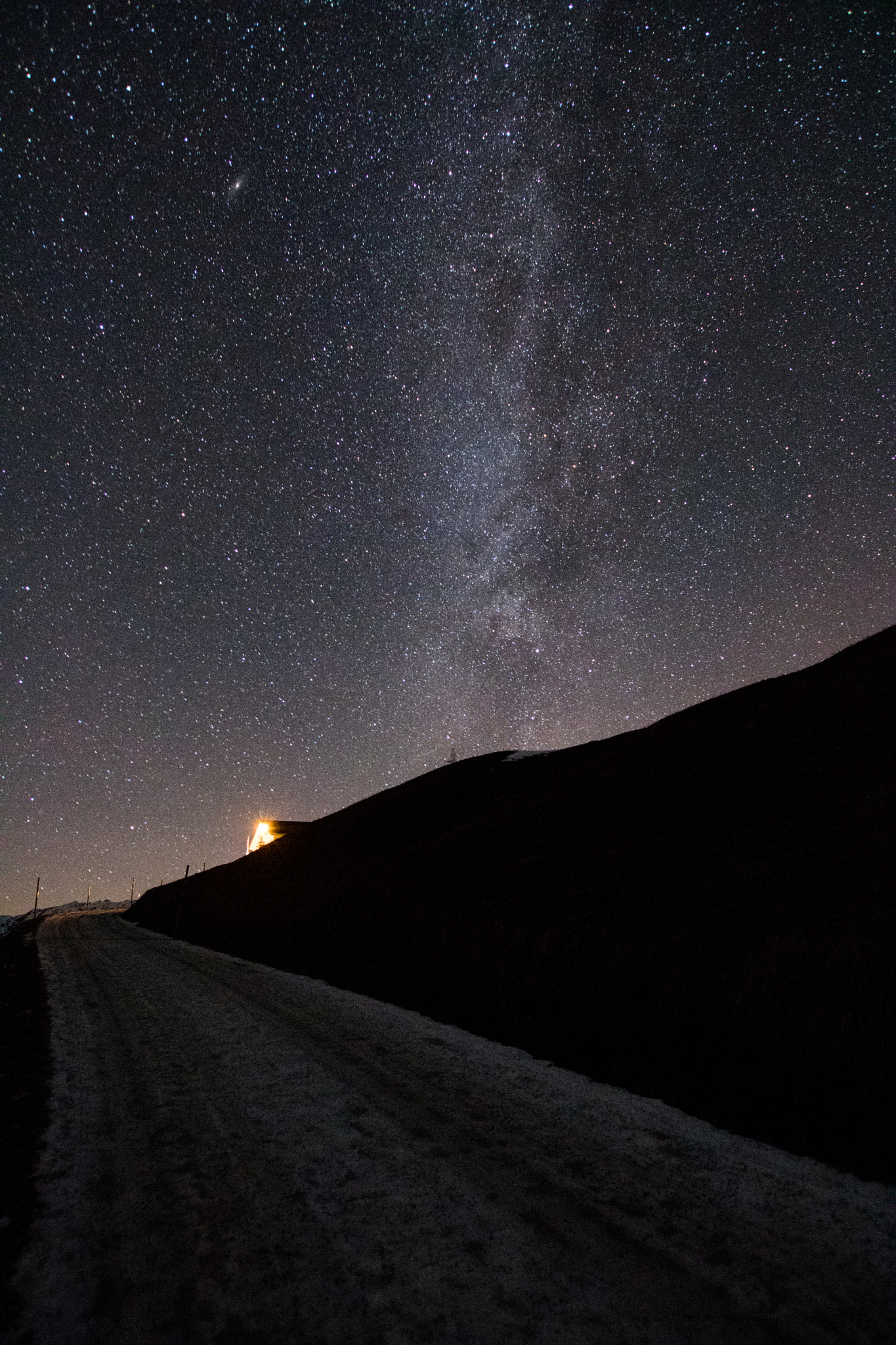 Sigma 10-20mm F3.5 EX DC HSM sample photo. Road to milkyway photography