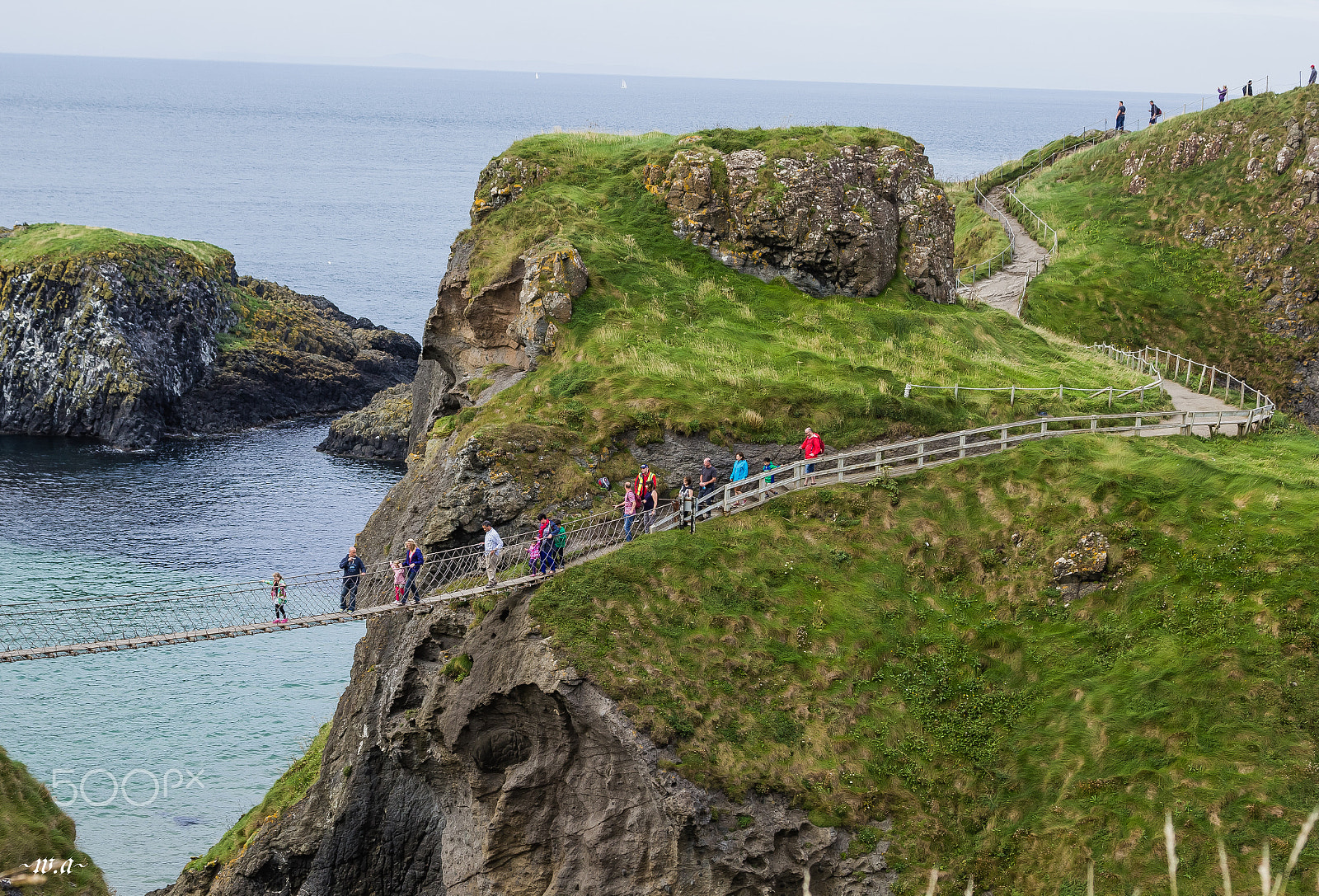 Canon EF 28-135mm F3.5-5.6 IS USM sample photo. Carrick-a-rede photography