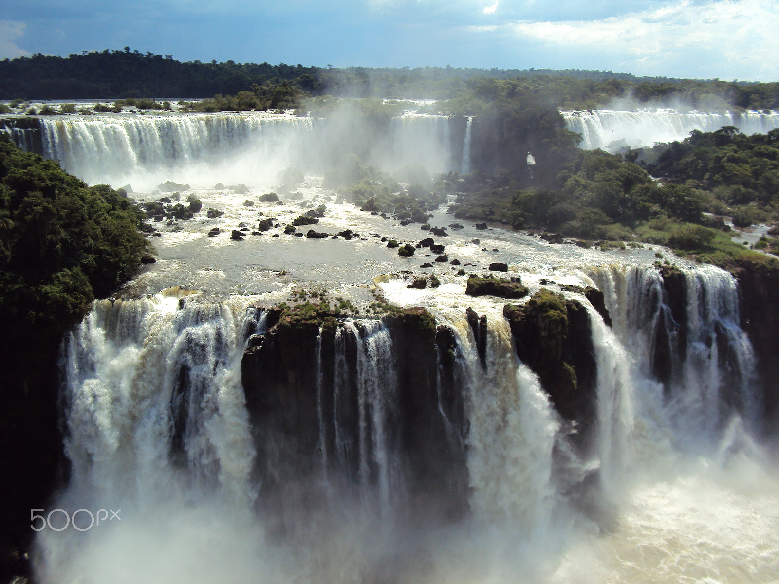 Sony DSC-W180 sample photo. Cataratas foz do iguaçu - brasil photography