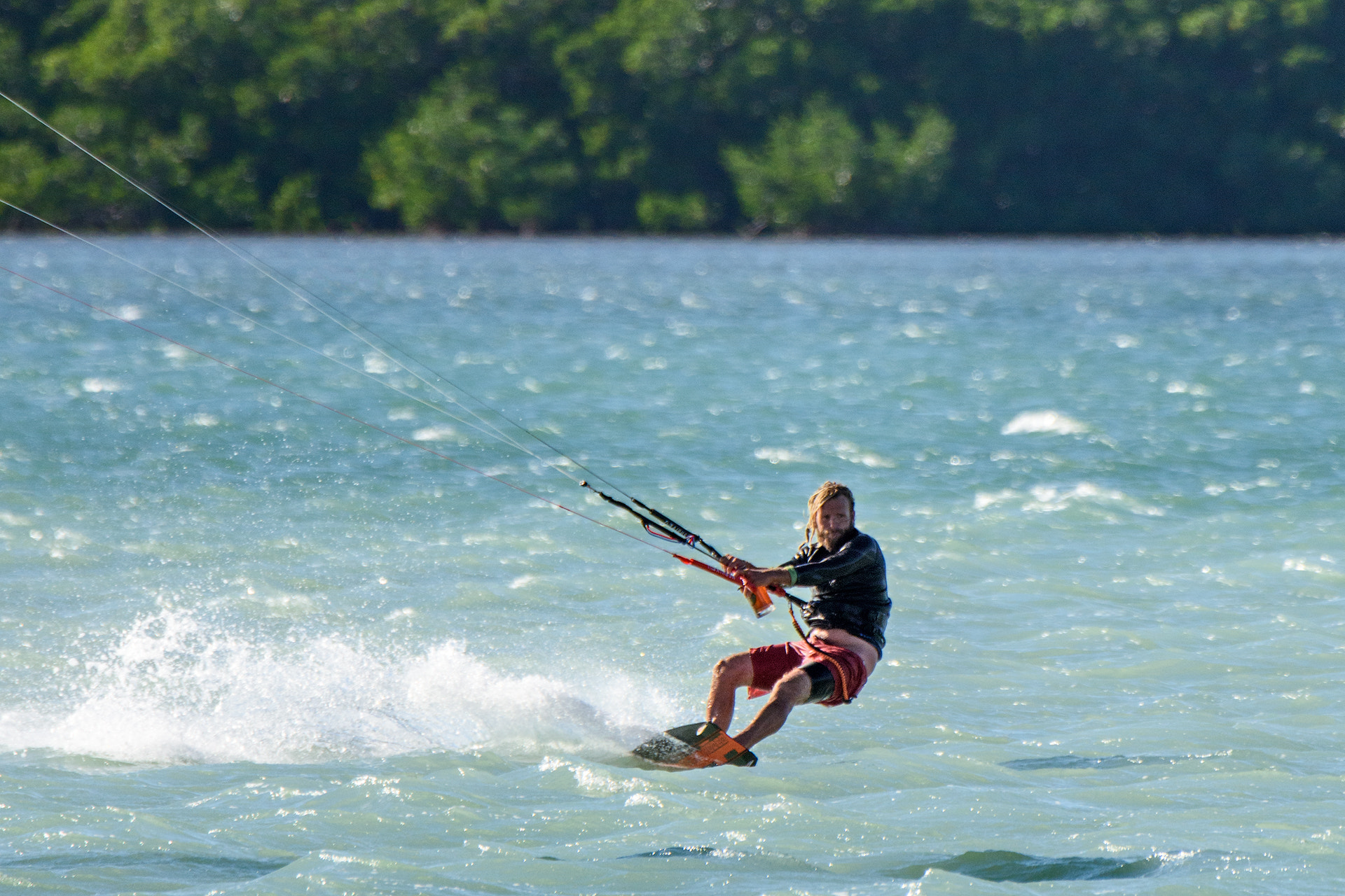 Nikon D810 + Sigma 50mm F2.8 EX DG Macro sample photo. Keys kiteboarding photography