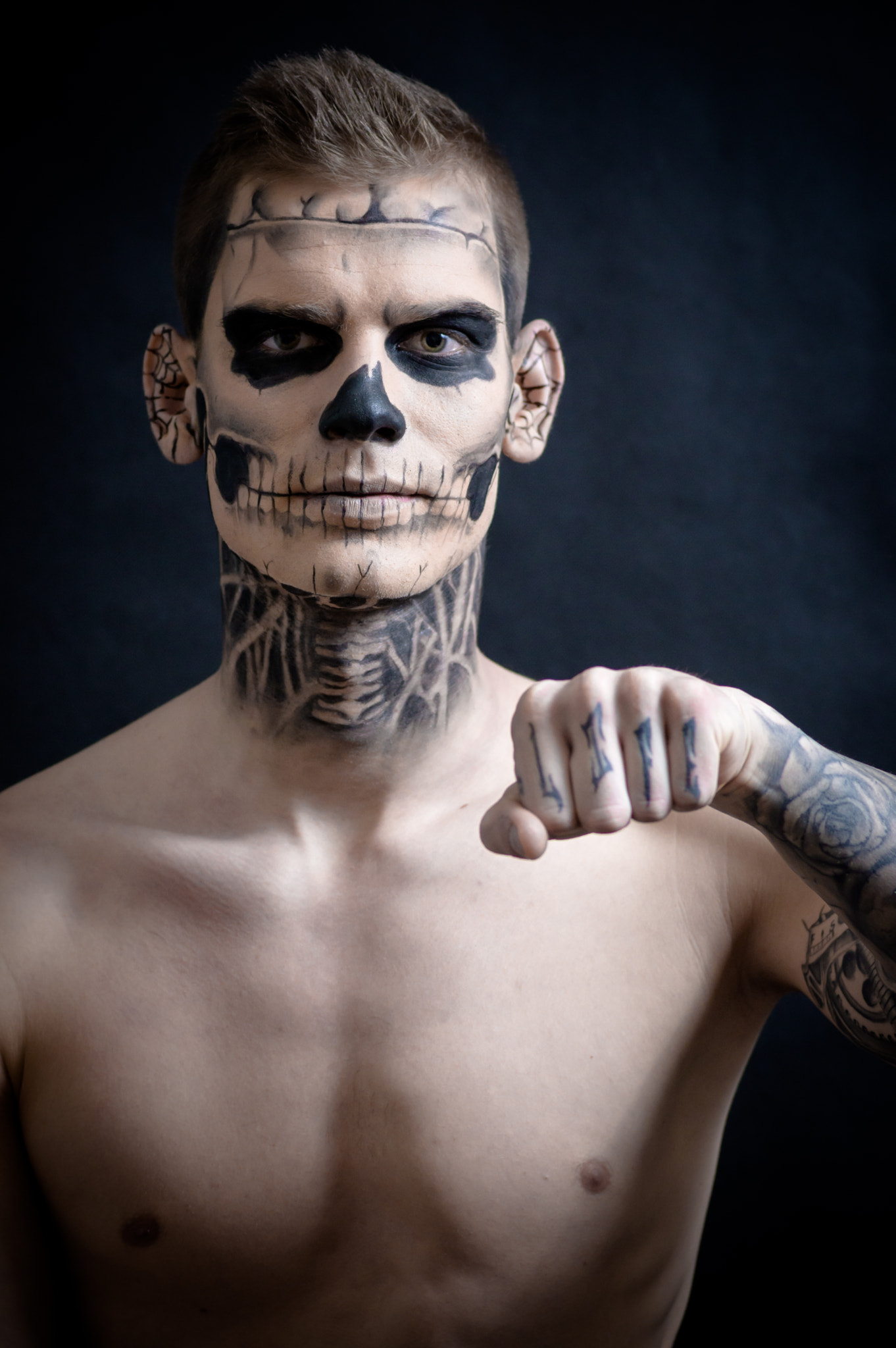 Pentax K-3 sample photo. Zombie boy photography