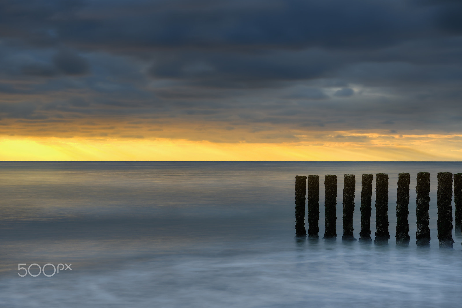 Nikon AF-S Nikkor 24-70mm F2.8E ED VR sample photo. Sunset at westenschouwen burght haamstede photography