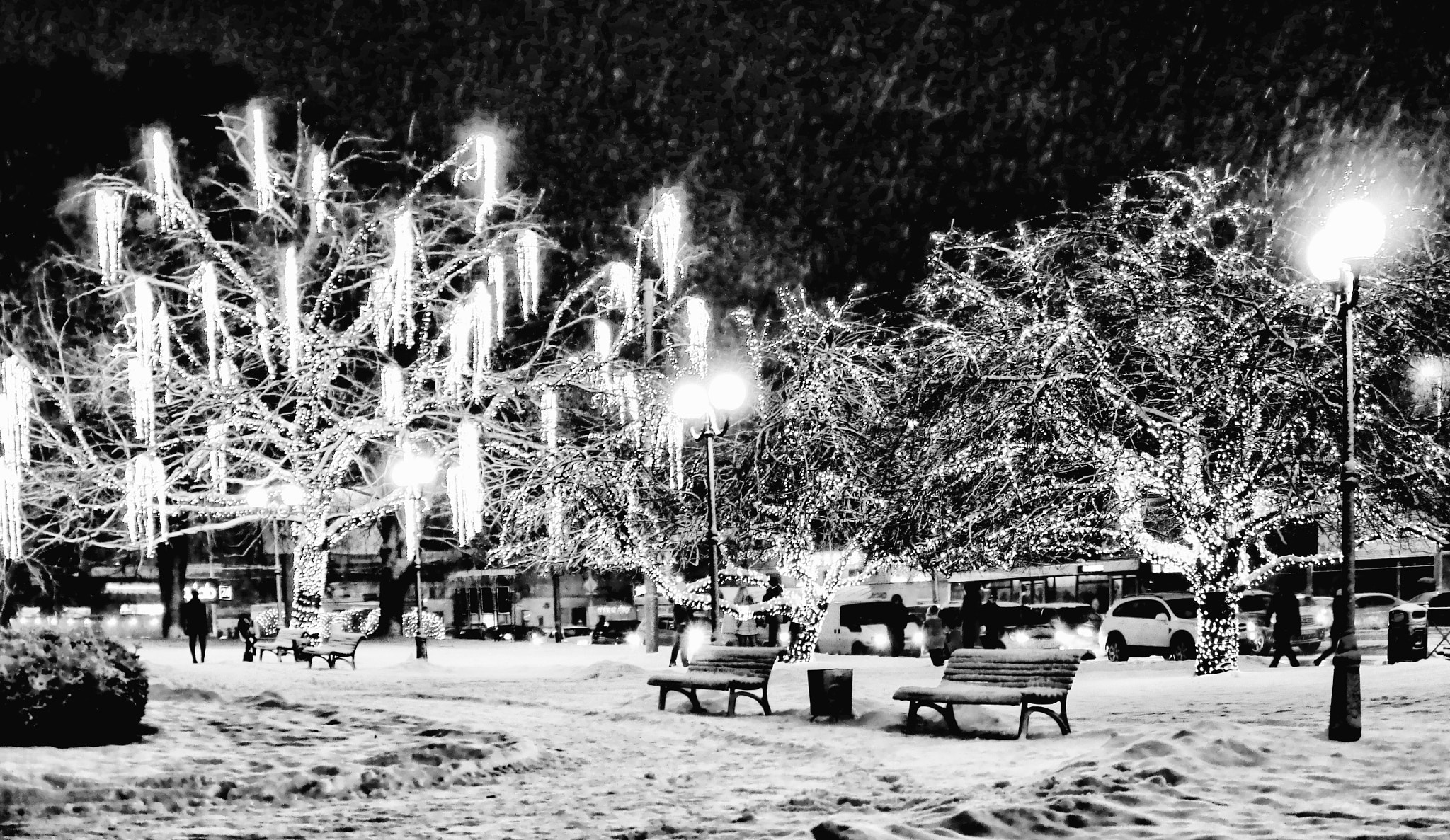 Panasonic Lumix DMC-G5 sample photo. Winter in kaliningrad photography