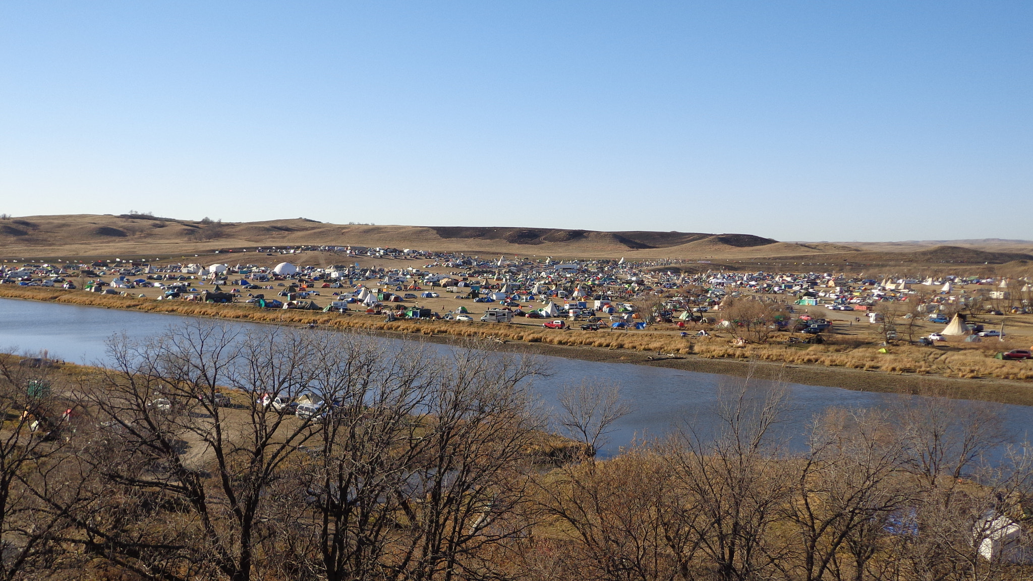 Sony DSC-W650 sample photo. Oceti sakowin camp photography