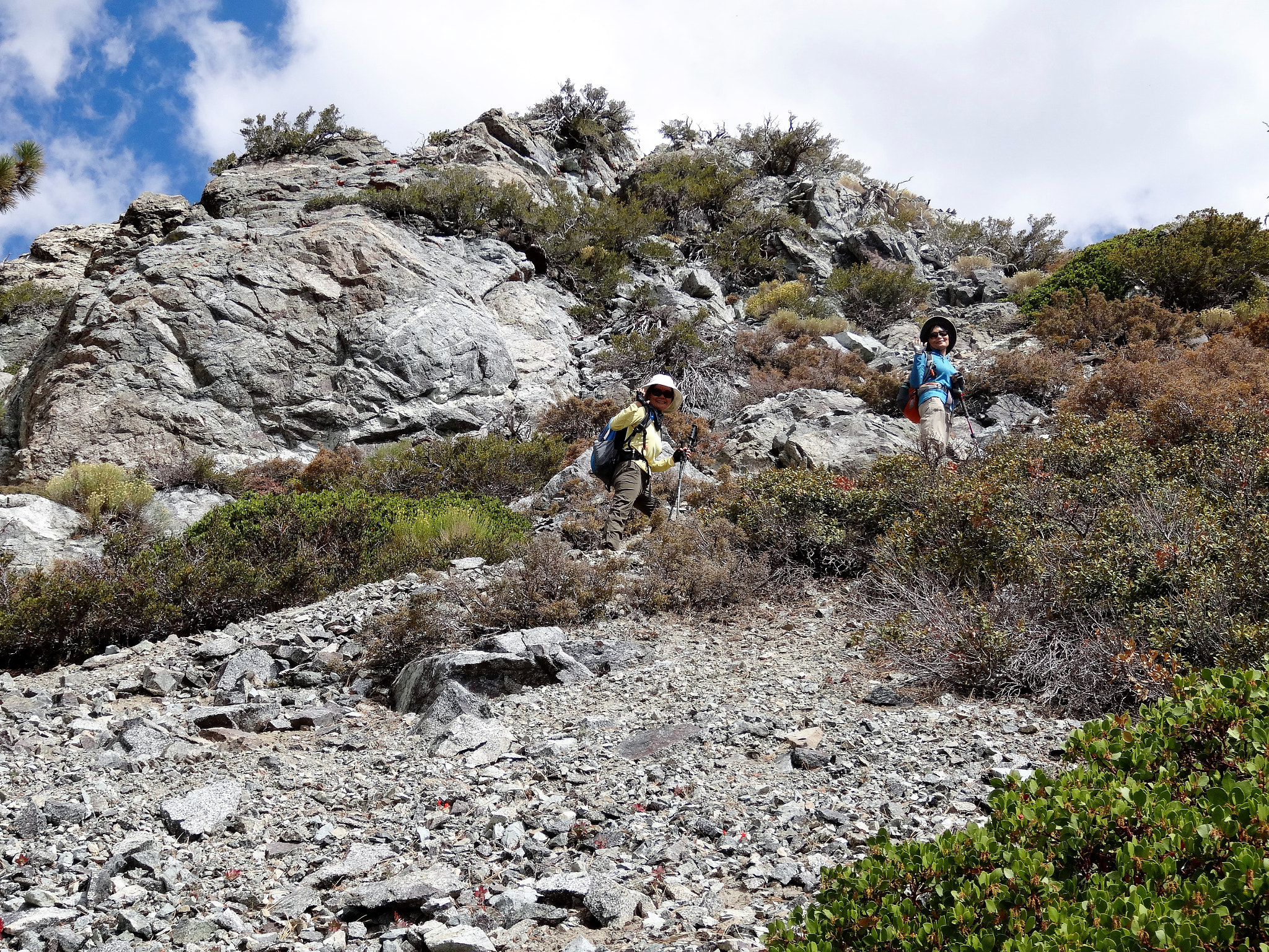 Sony Cyber-shot DSC-HX30V sample photo. Hiking mt san antonio "baldy" photography