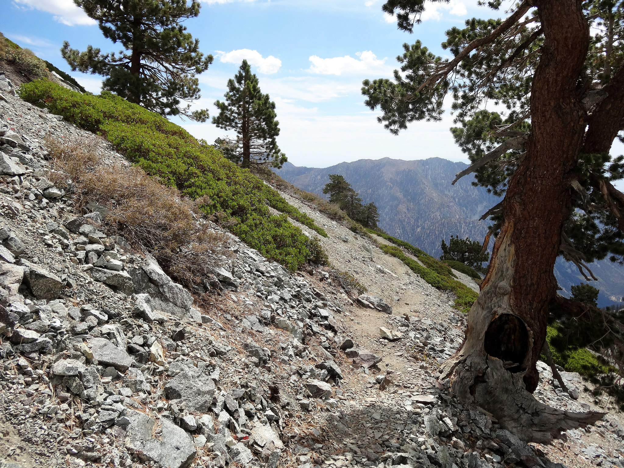 Sony Cyber-shot DSC-HX30V sample photo. Hiking mt san antonio "baldy" photography