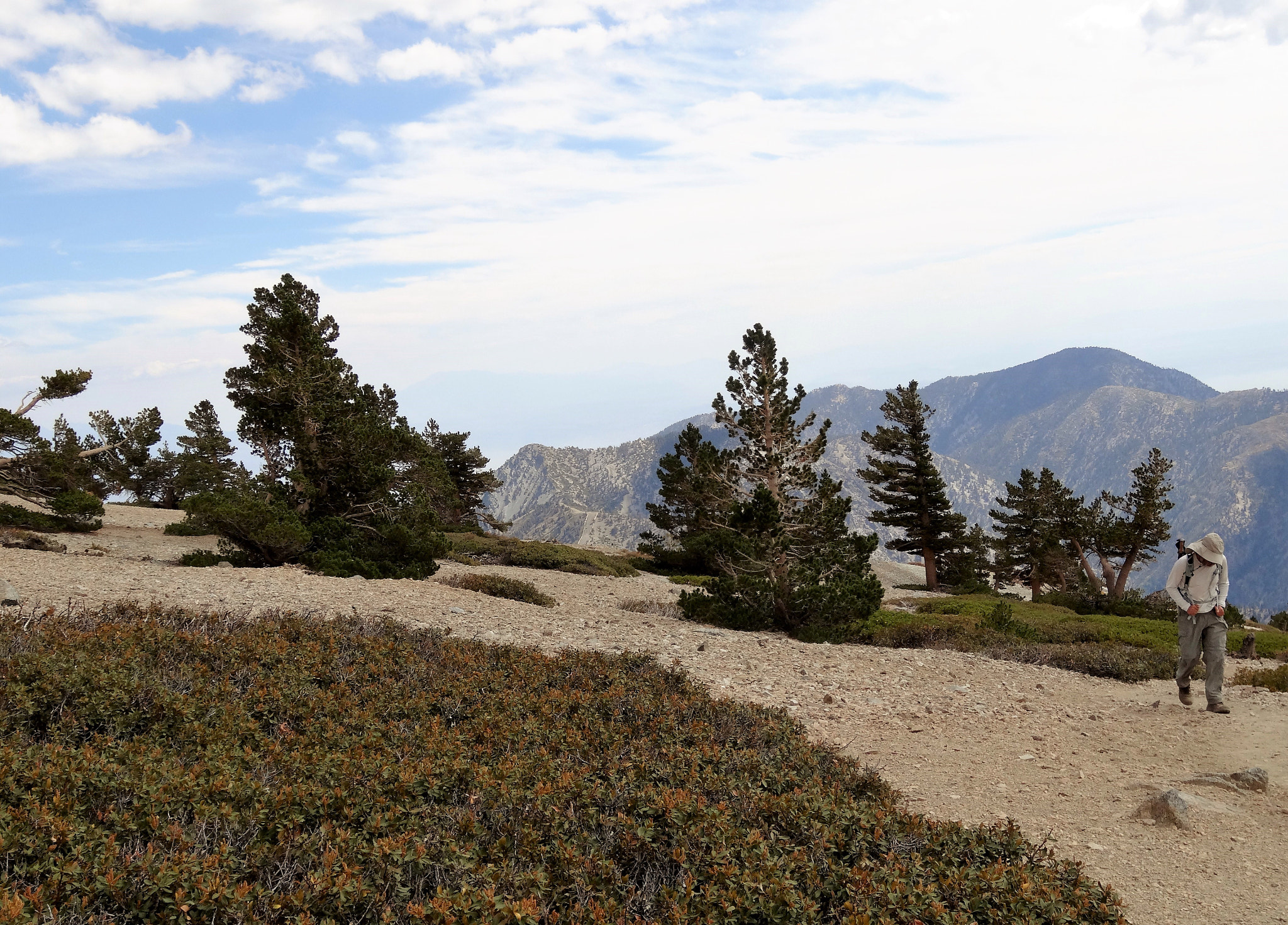 Sony Cyber-shot DSC-HX30V sample photo. Hiking mt san antonio "baldy" photography