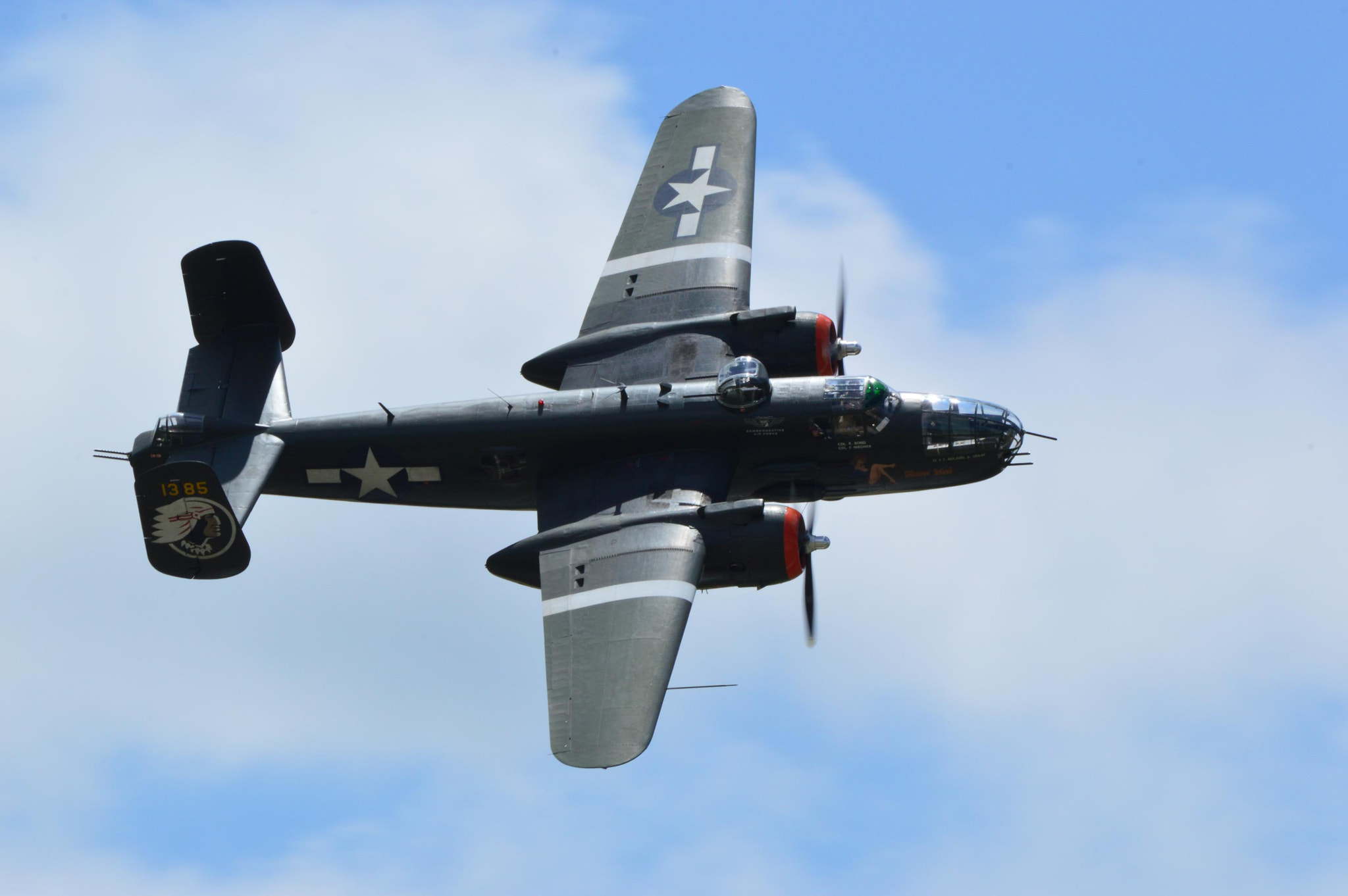 Nikon D3200 sample photo. B-25j mitchell 'show me' photography