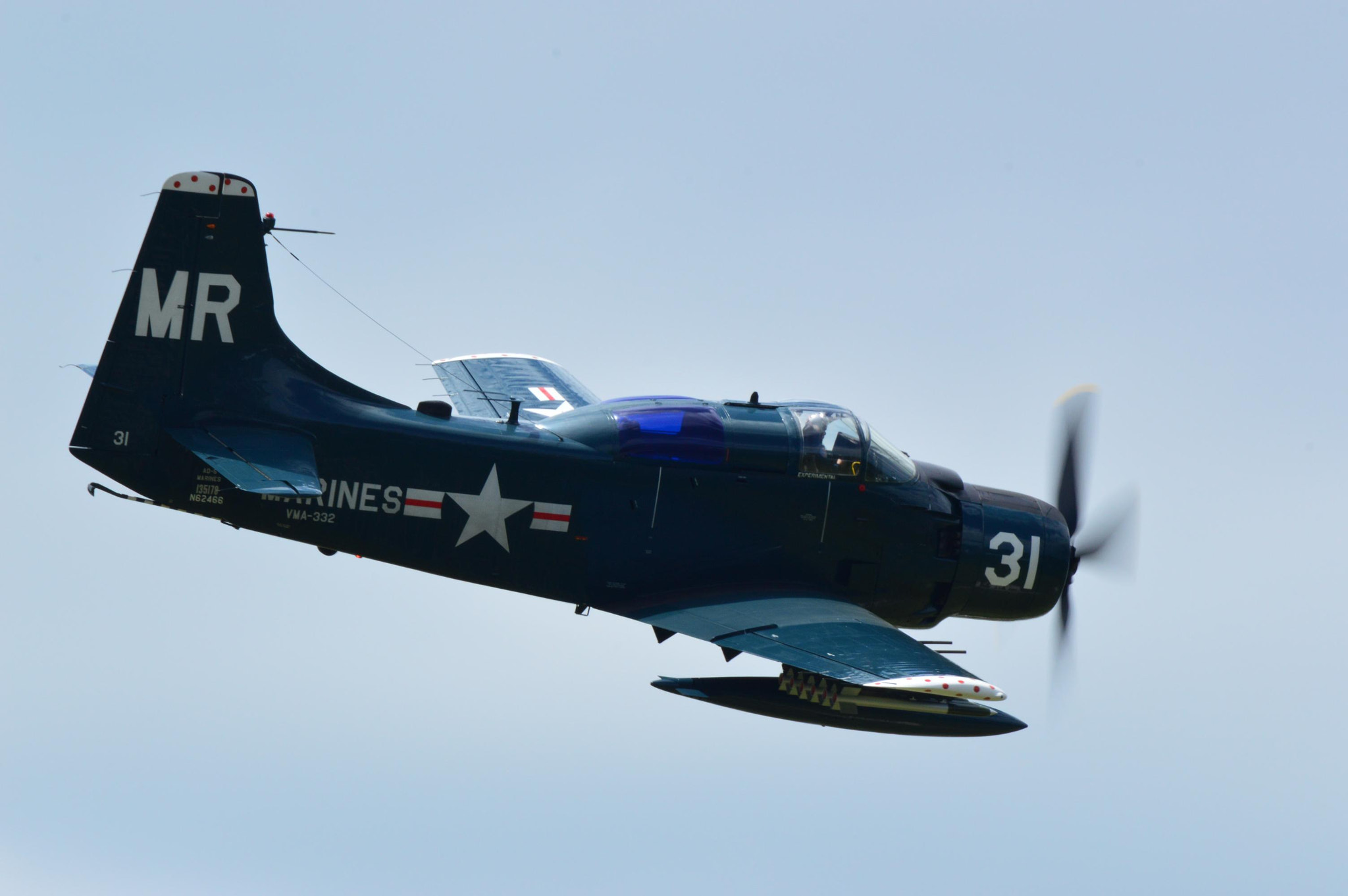 Nikon D3200 sample photo. Ad-5e skyraider photography