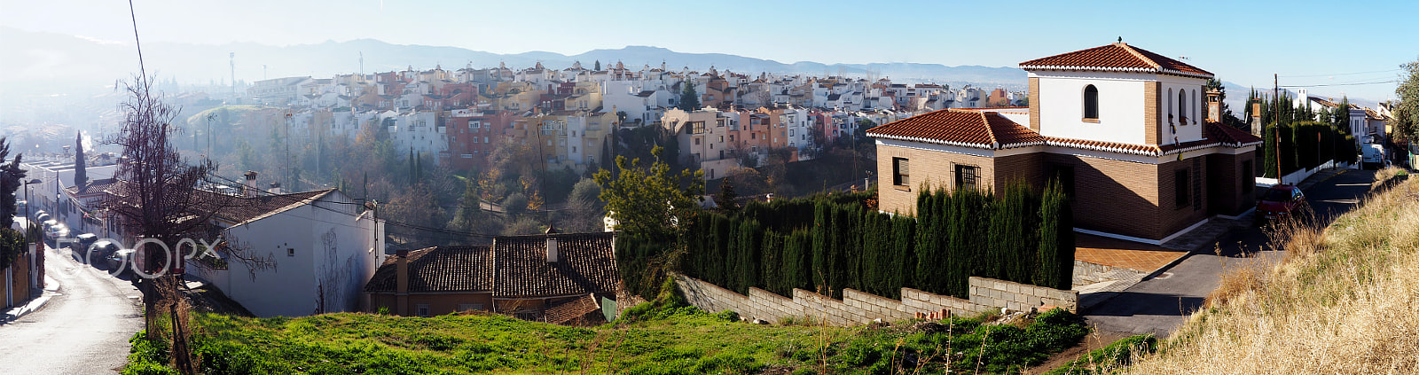 Olympus OM-D E-M10 II sample photo. Granada sunrise 1 photography