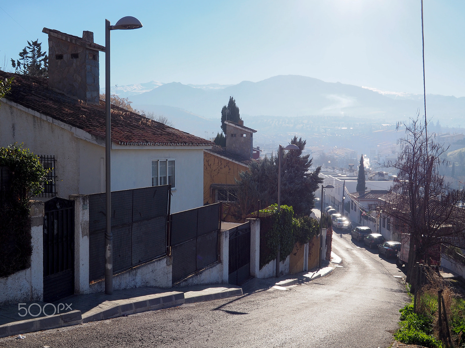 Olympus OM-D E-M10 II sample photo. Granada sunrise 2 photography