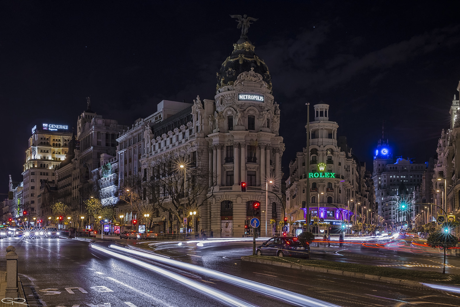 Sigma 24-70mm F2.8 EX DG HSM sample photo. La gran via photography