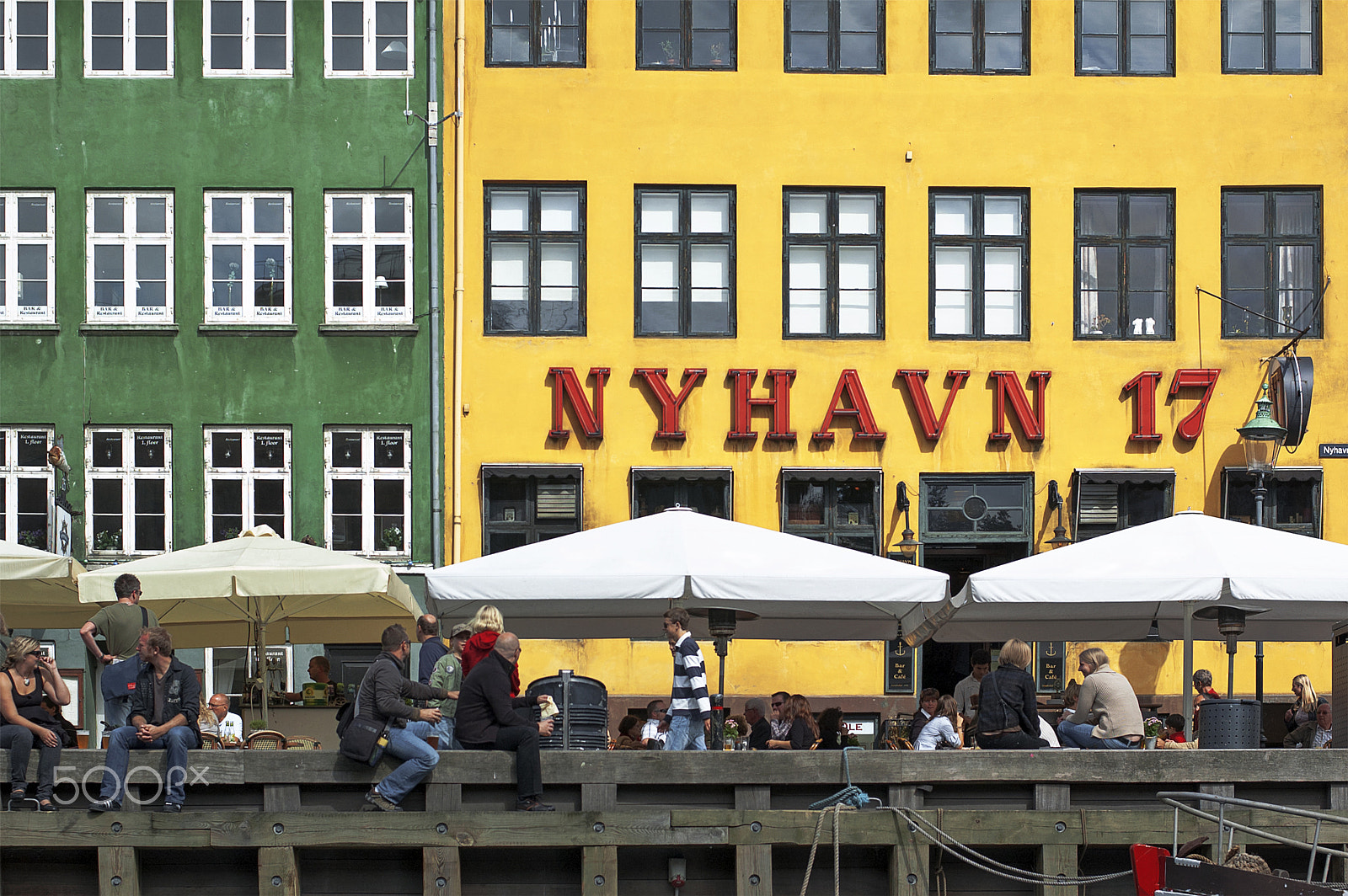 Nikon D70 sample photo. Nyhavn , copenhagen photography