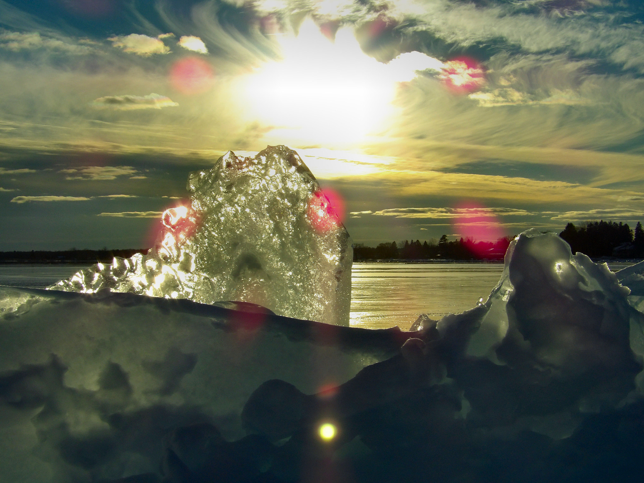JK KODAK PIXPRO AZ525 sample photo. Gold ice photography
