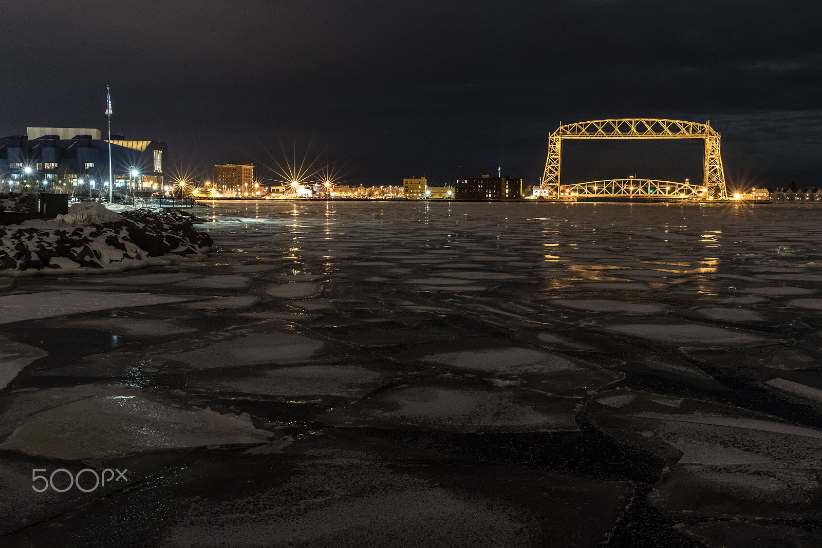 Canon EF 24-70mm F2.8L II USM sample photo. Aerial lift bridge photography