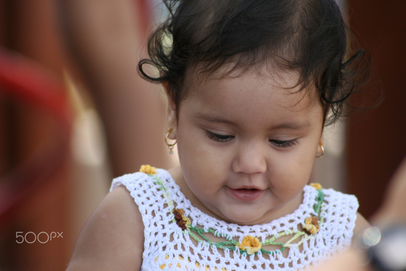 Canon EF75-300mm f/4-5.6 sample photo. Rostro bebe photography