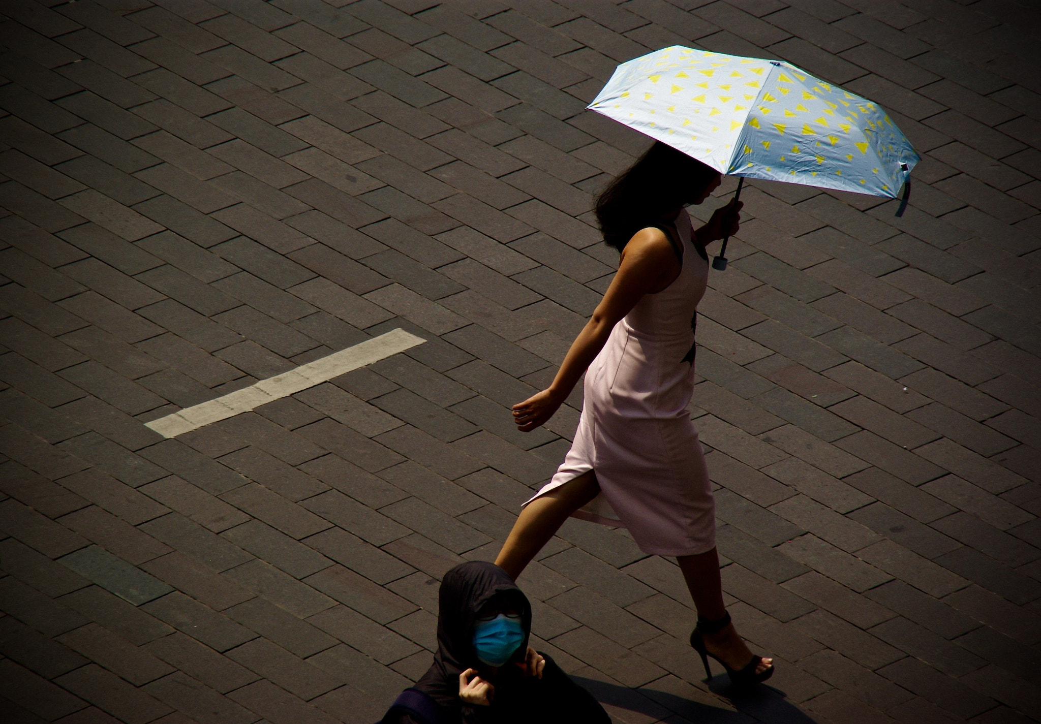 Pentax K10D sample photo. My photo walk vietnam(parasol) photography