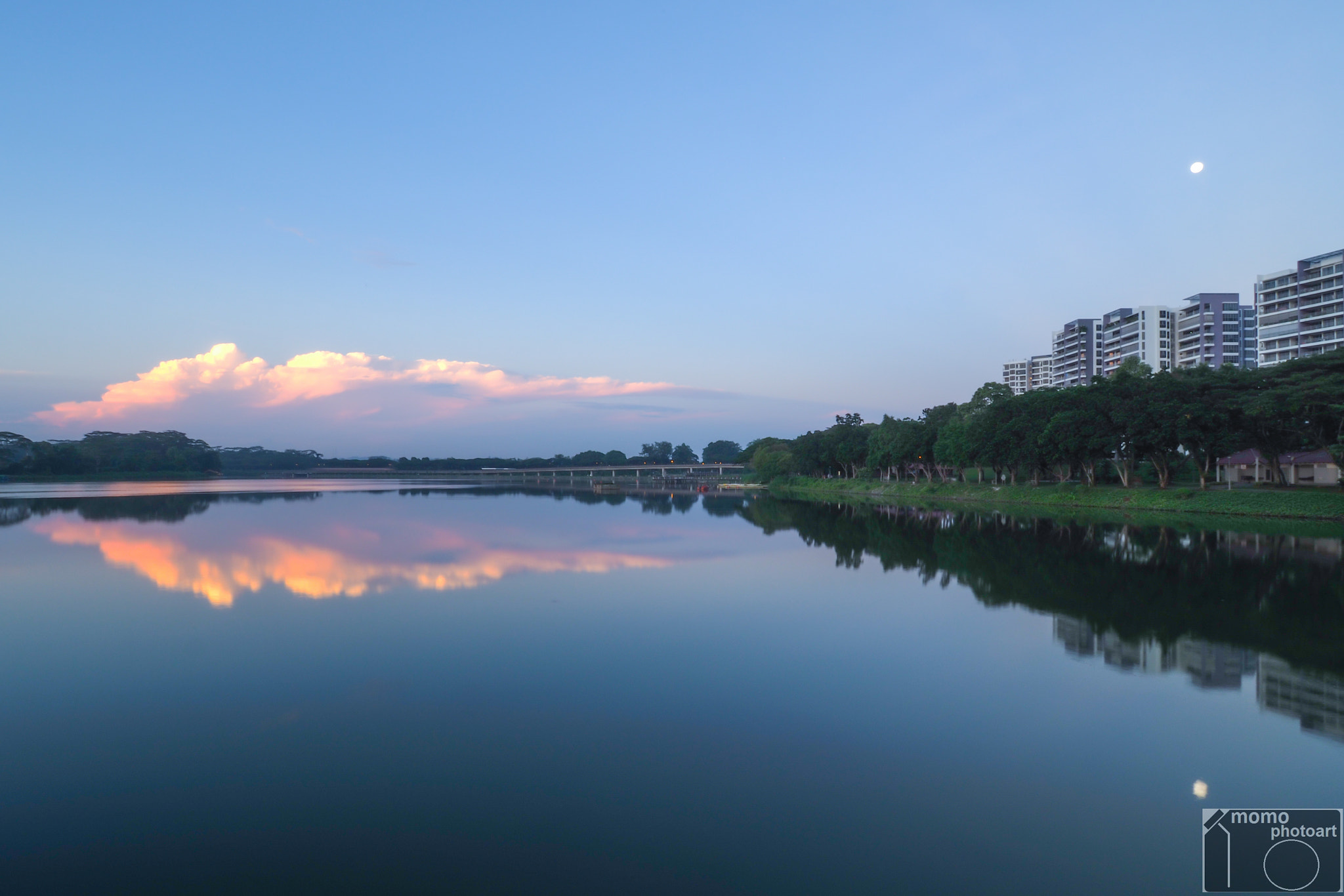 Olympus OM-D E-M1 Mark II + OLYMPUS M.9-18mm F4.0-5.6 sample photo. The mirror lake photography