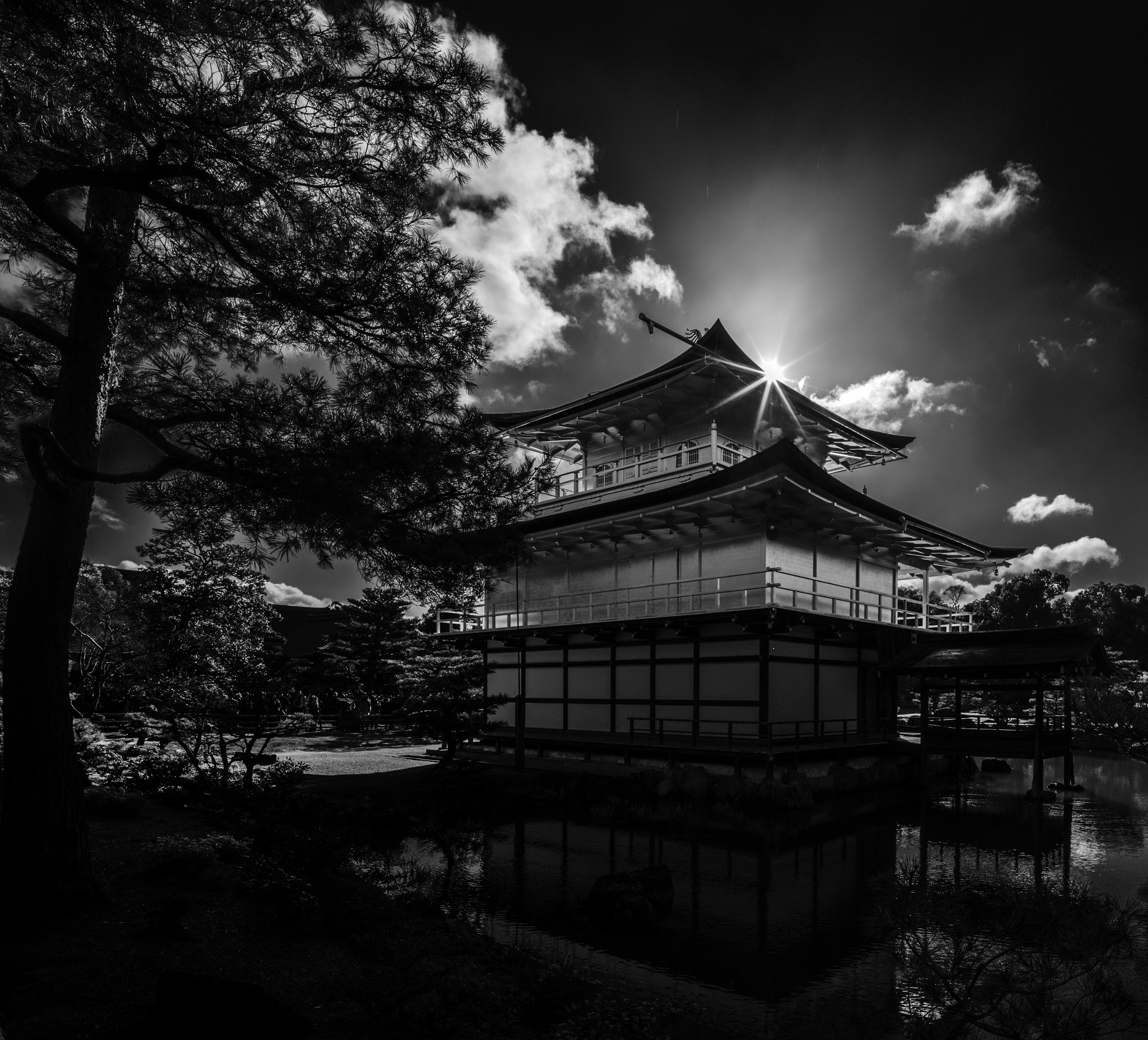 Canon TS-E 17mm F4L Tilt-Shift sample photo. Kinkaku-ji temple (the golden pavilion) photography