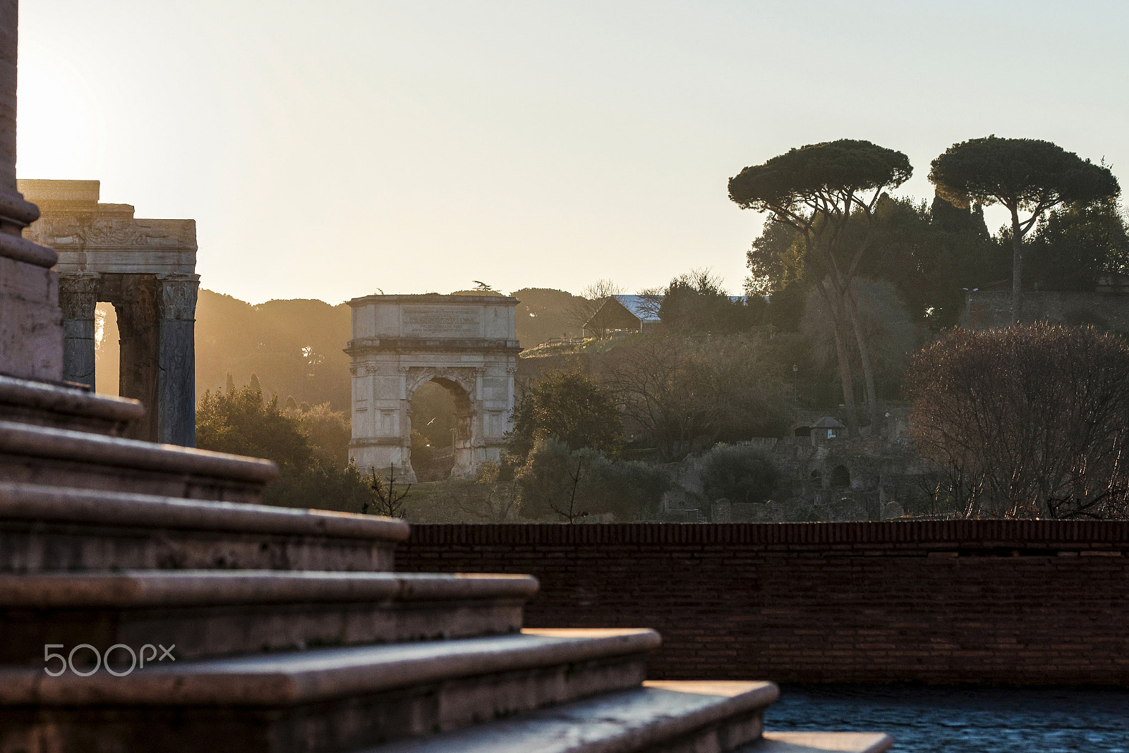 Sigma 105mm F2.8 EX DG OS HSM sample photo. Roma at dawn photography