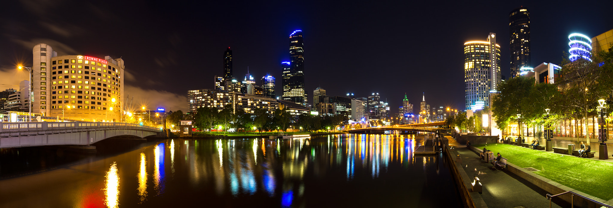 Melbourne on Yarra River