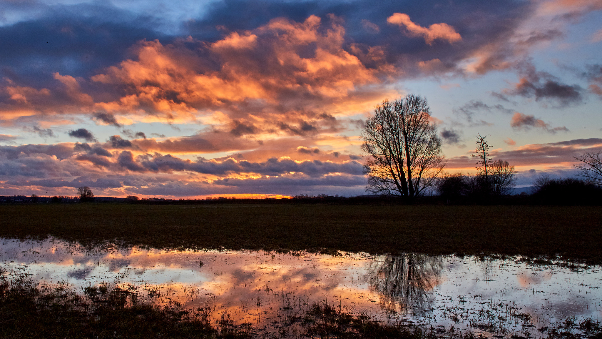 Canon EOS 6D sample photo. January sunset photography