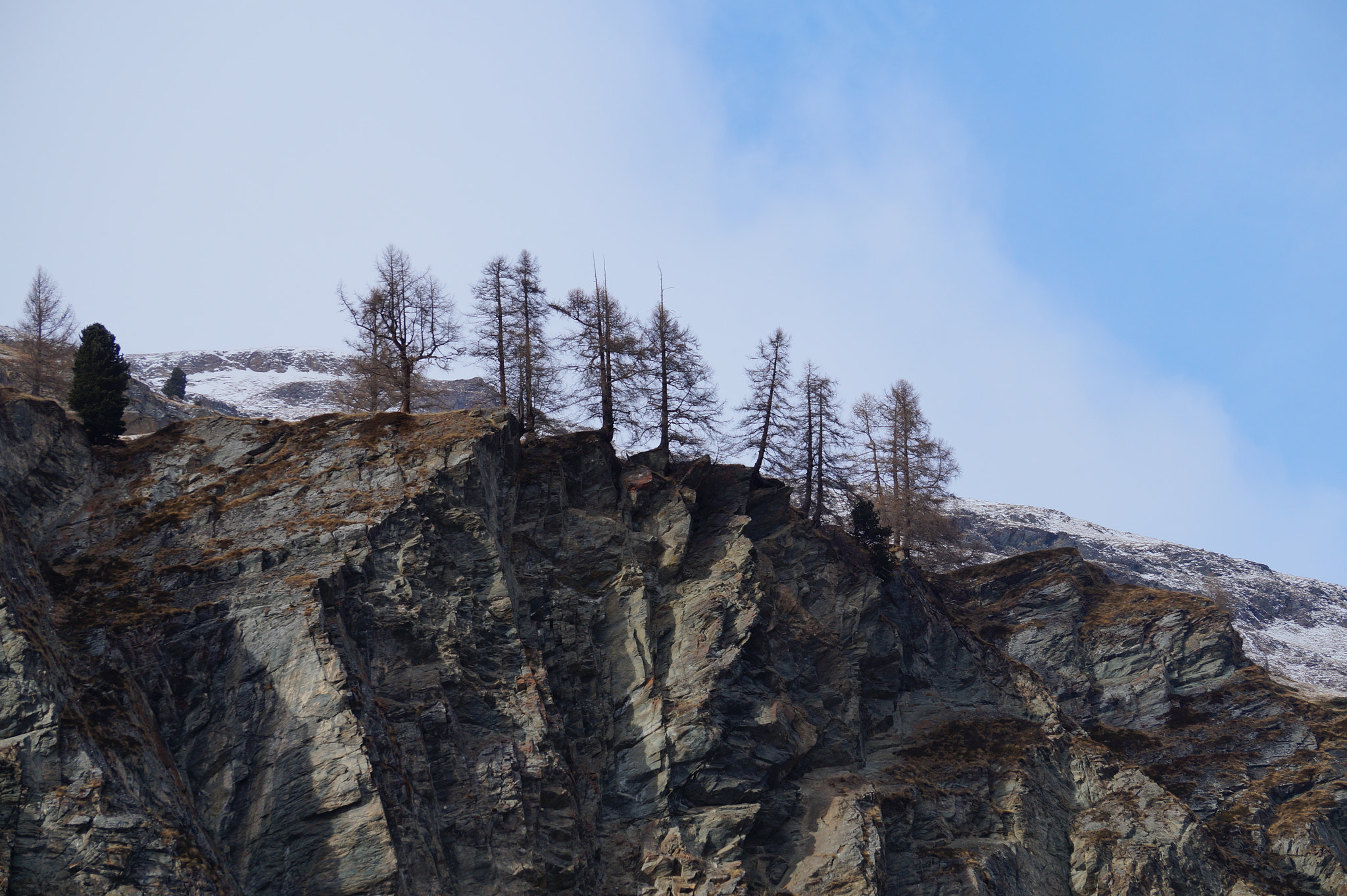 Sony DT 55-300mm F4.5-5.6 SAM sample photo. Guardians of the mountain photography