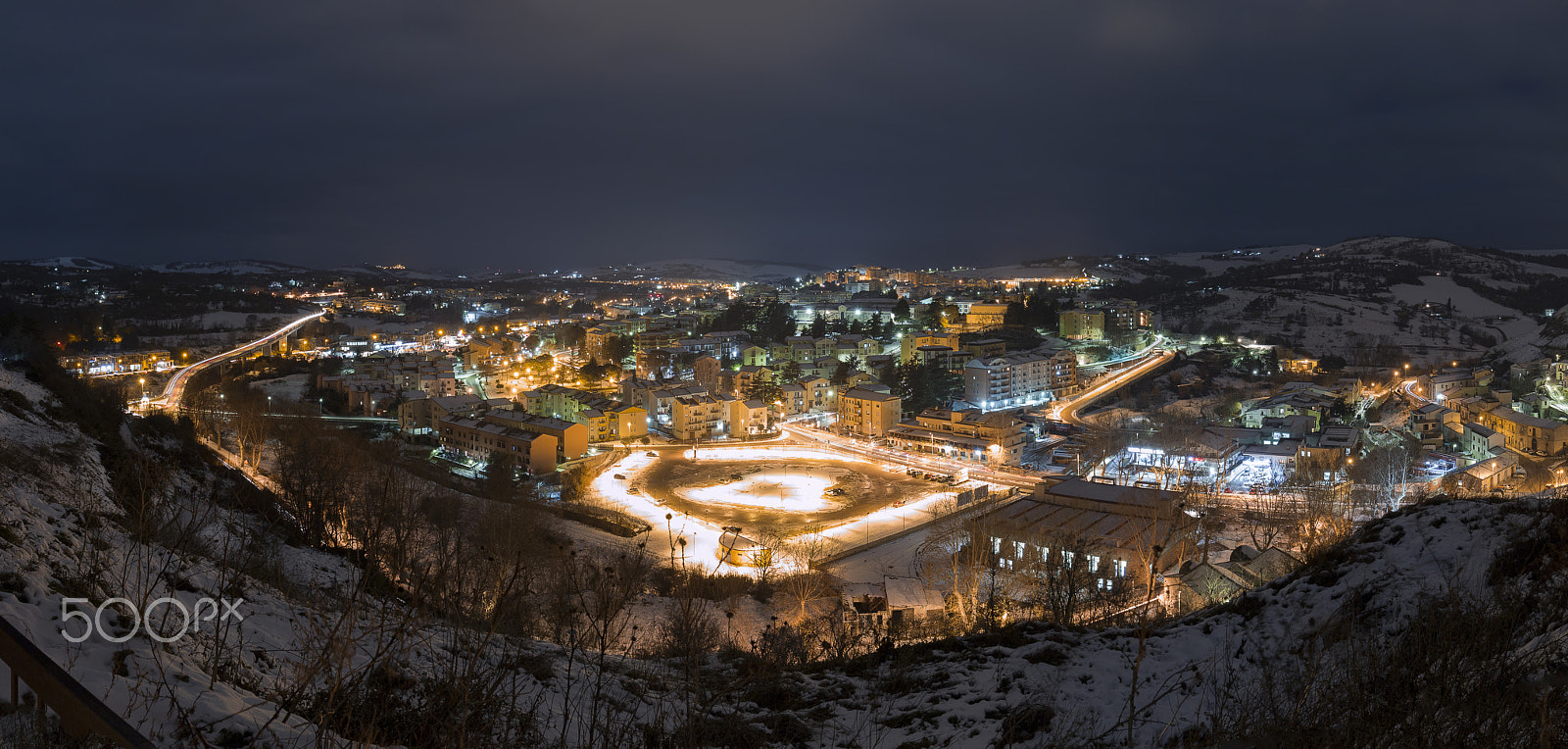 Canon EF 16-35mm F4L IS USM sample photo. Melfi skyline photography