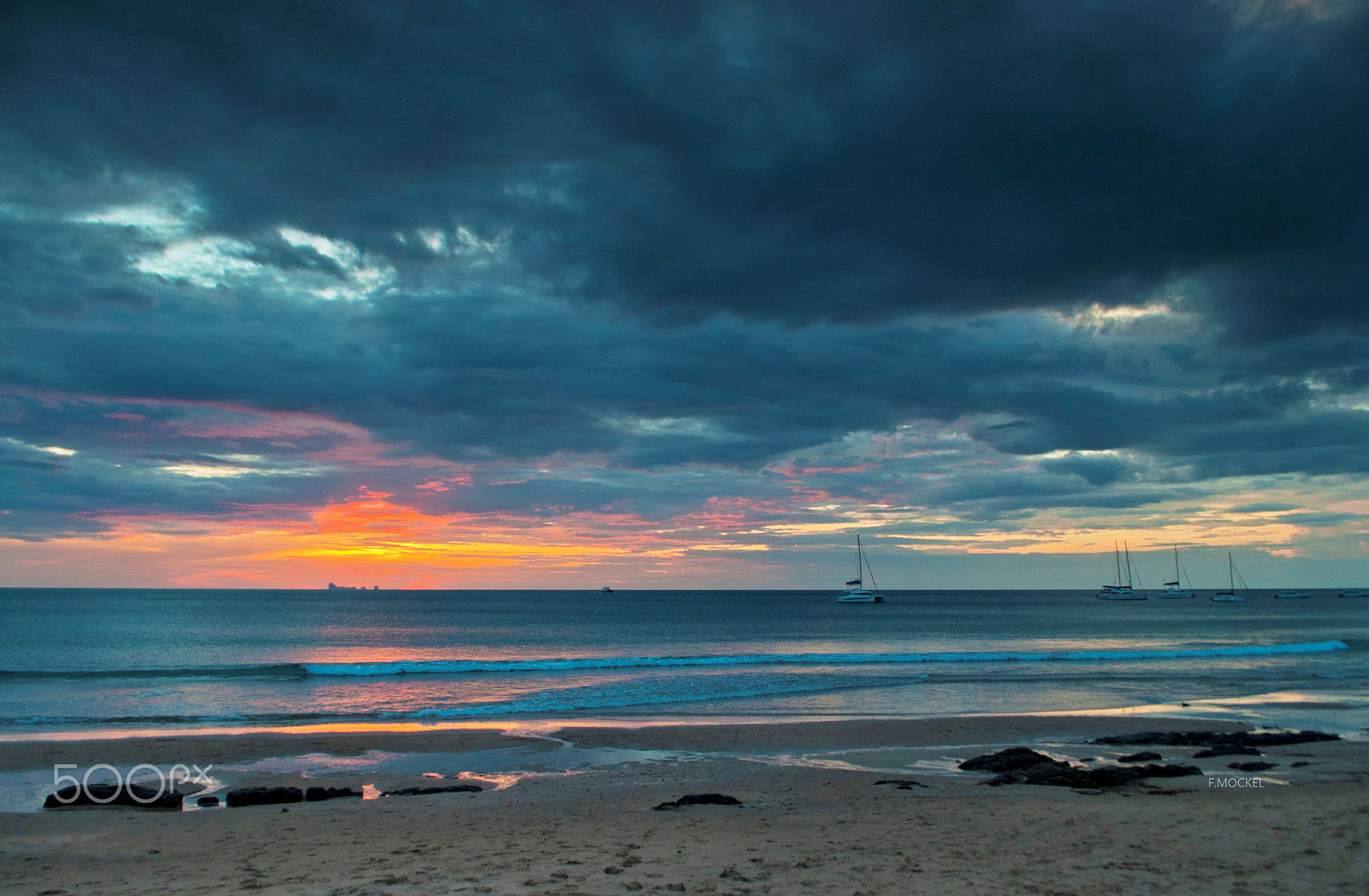 Nikon D300 sample photo. Sunset in ko lanta photography