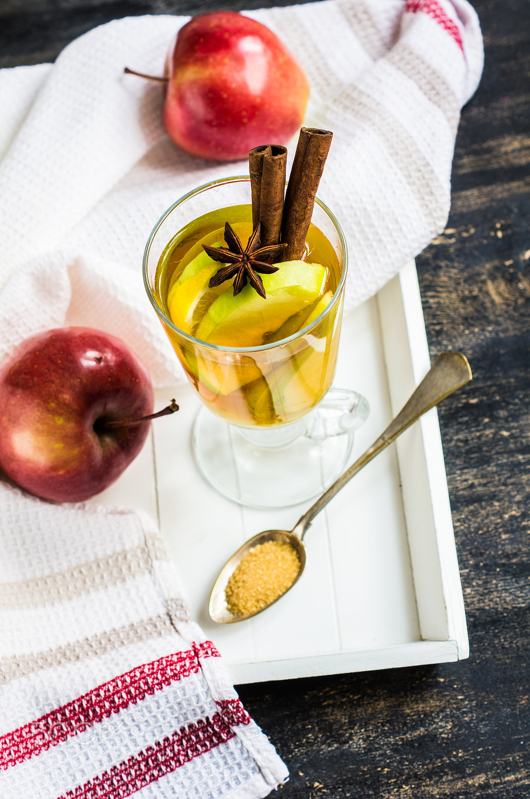 Sony SLT-A55 (SLT-A55V) sample photo. Apple cider with cinnamon sticks photography