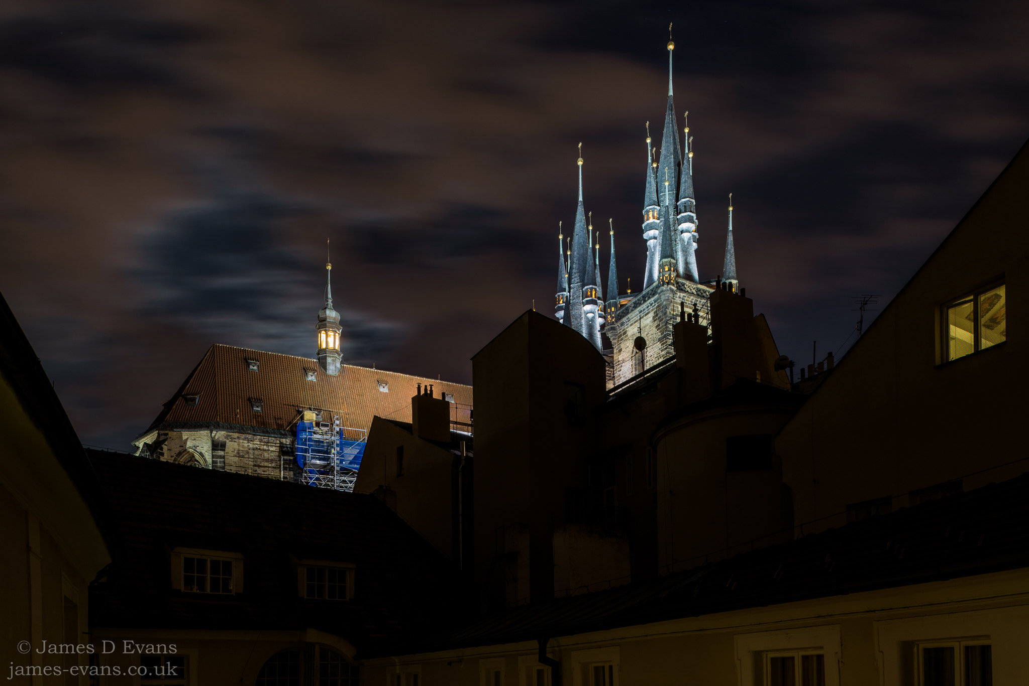 Nikon D750 sample photo. Church of our lady before týn photography