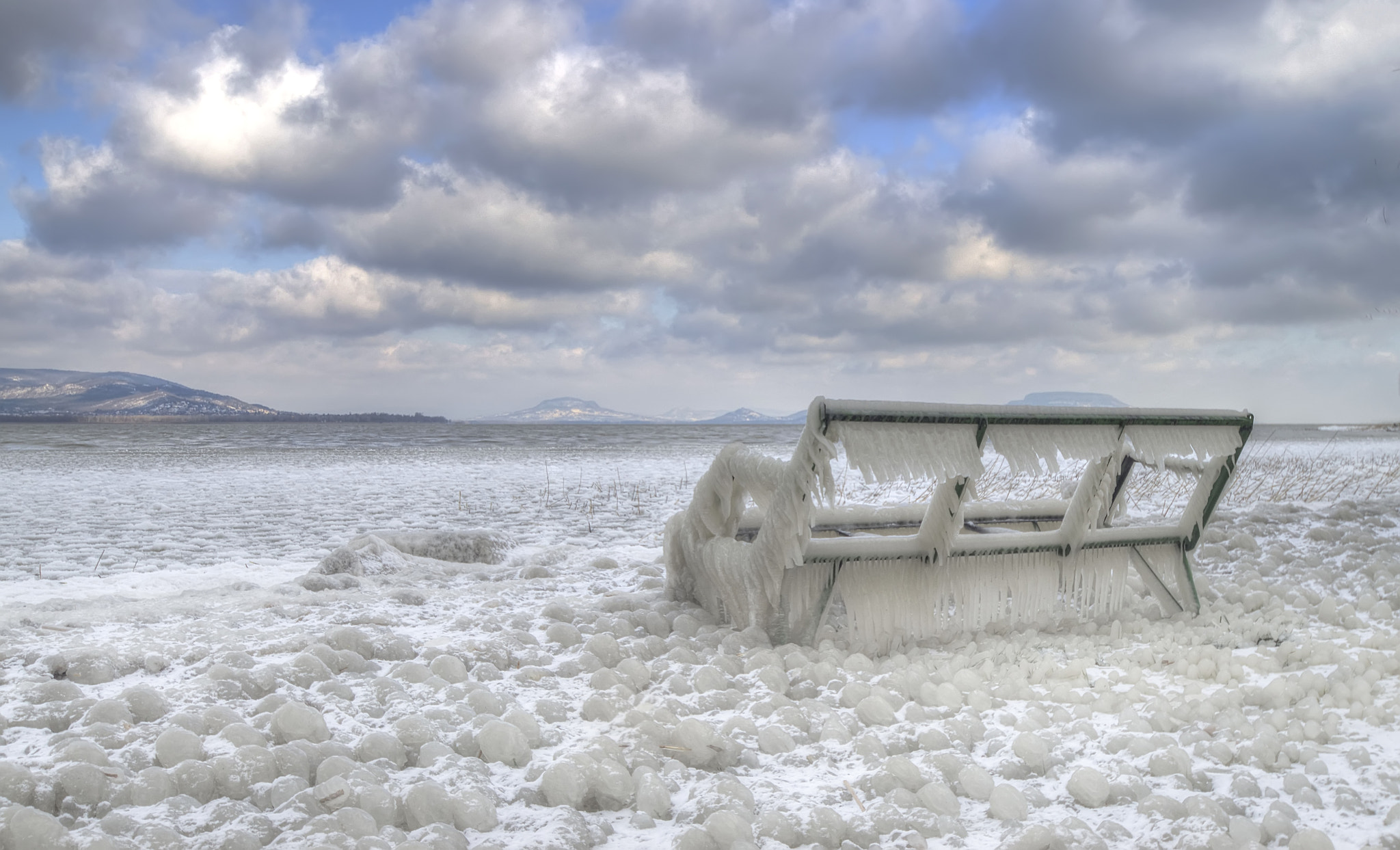 Sony SLT-A58 sample photo. Ice photography