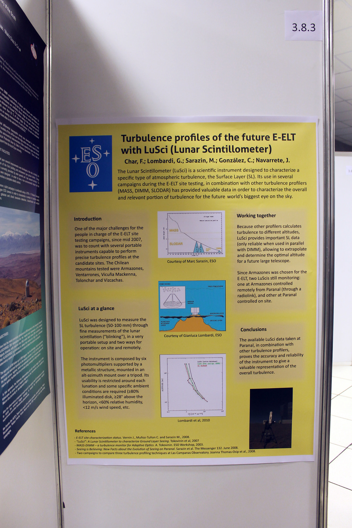 Canon EOS 1100D (EOS Rebel T3 / EOS Kiss X50) sample photo. Lusci poster at th meeting aaa photography