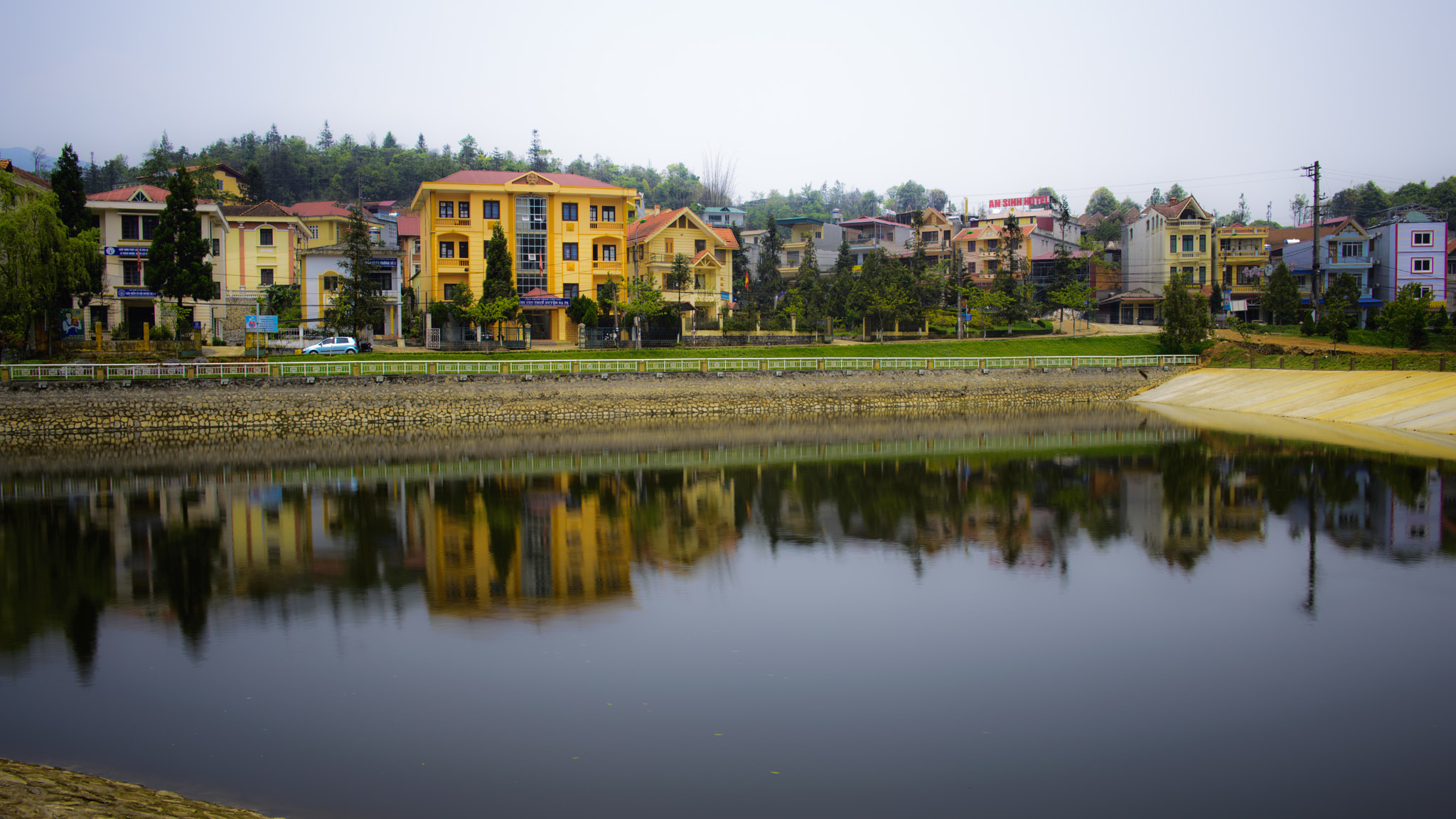 Nikon D600 sample photo. Sa pa, city lake photography