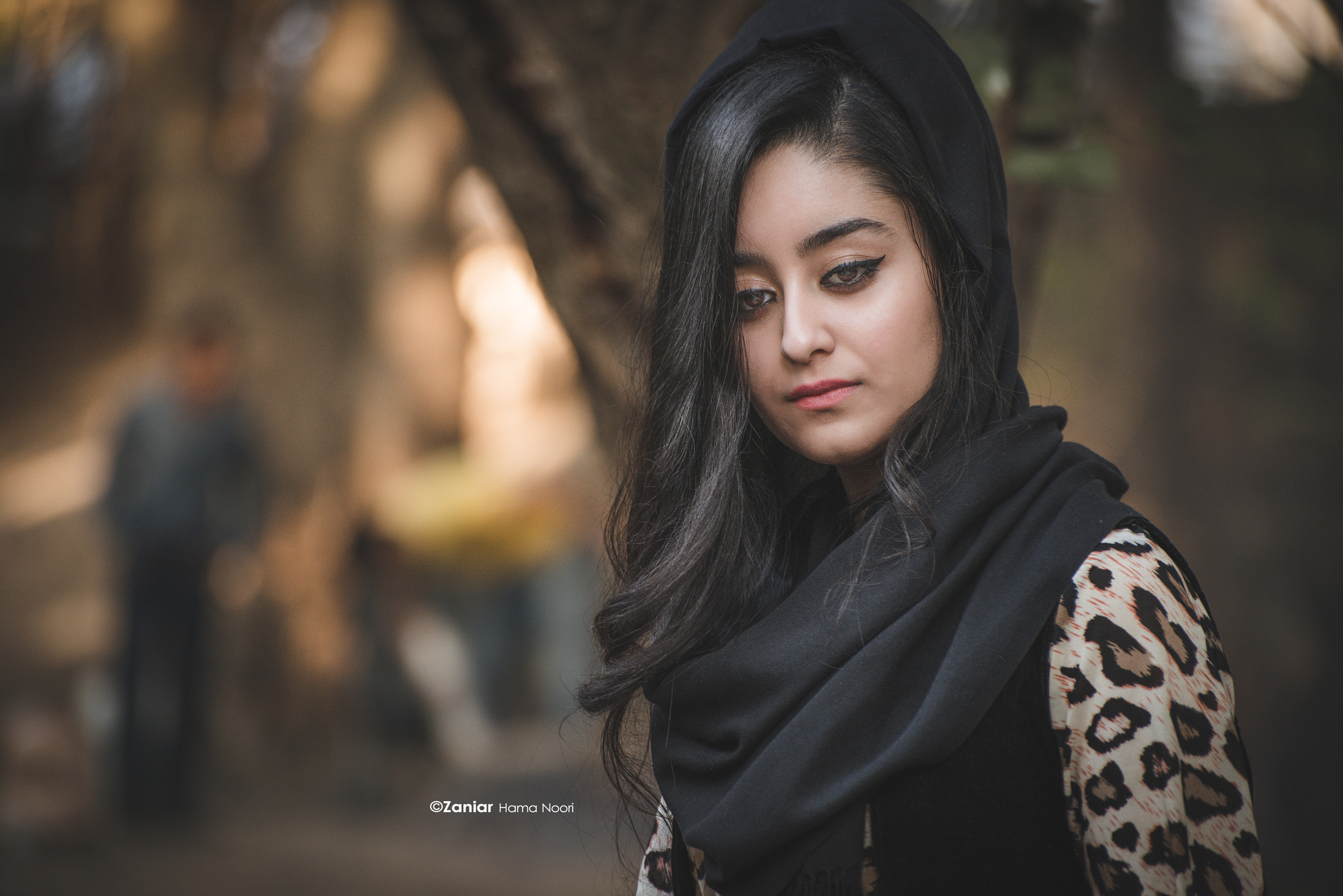 Nikon D800E + Nikon AF-S Nikkor 70-300mm F4.5-5.6G VR sample photo. Kurdish girl photography