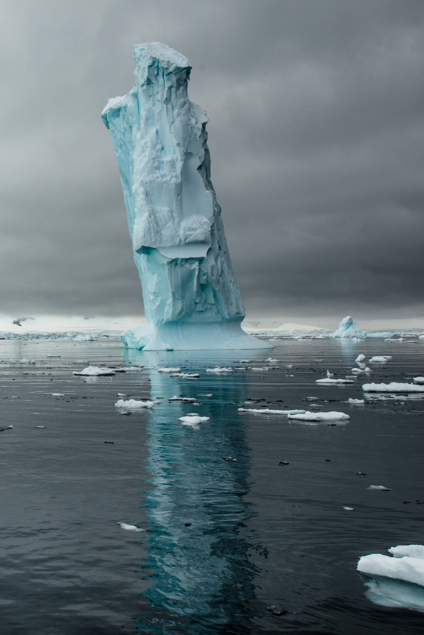 Nikon D800 + Sigma 12-24mm F4.5-5.6 II DG HSM sample photo. Iceberg - antarctic photography