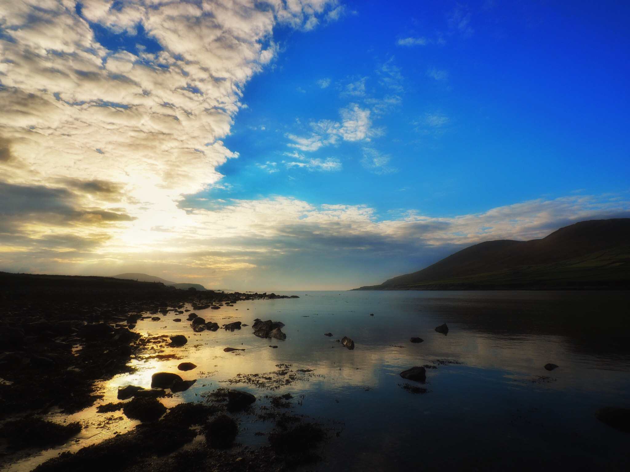 Olympus Zuiko Digital ED 9-18mm F4.0-5.6 sample photo. Waterville sunset photography