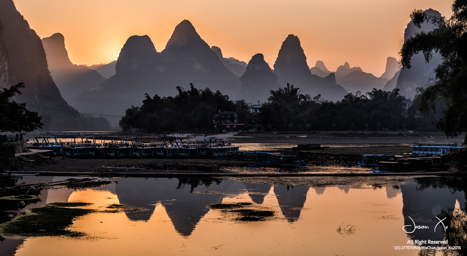 Pentax 645Z sample photo. Guilin sunset photography