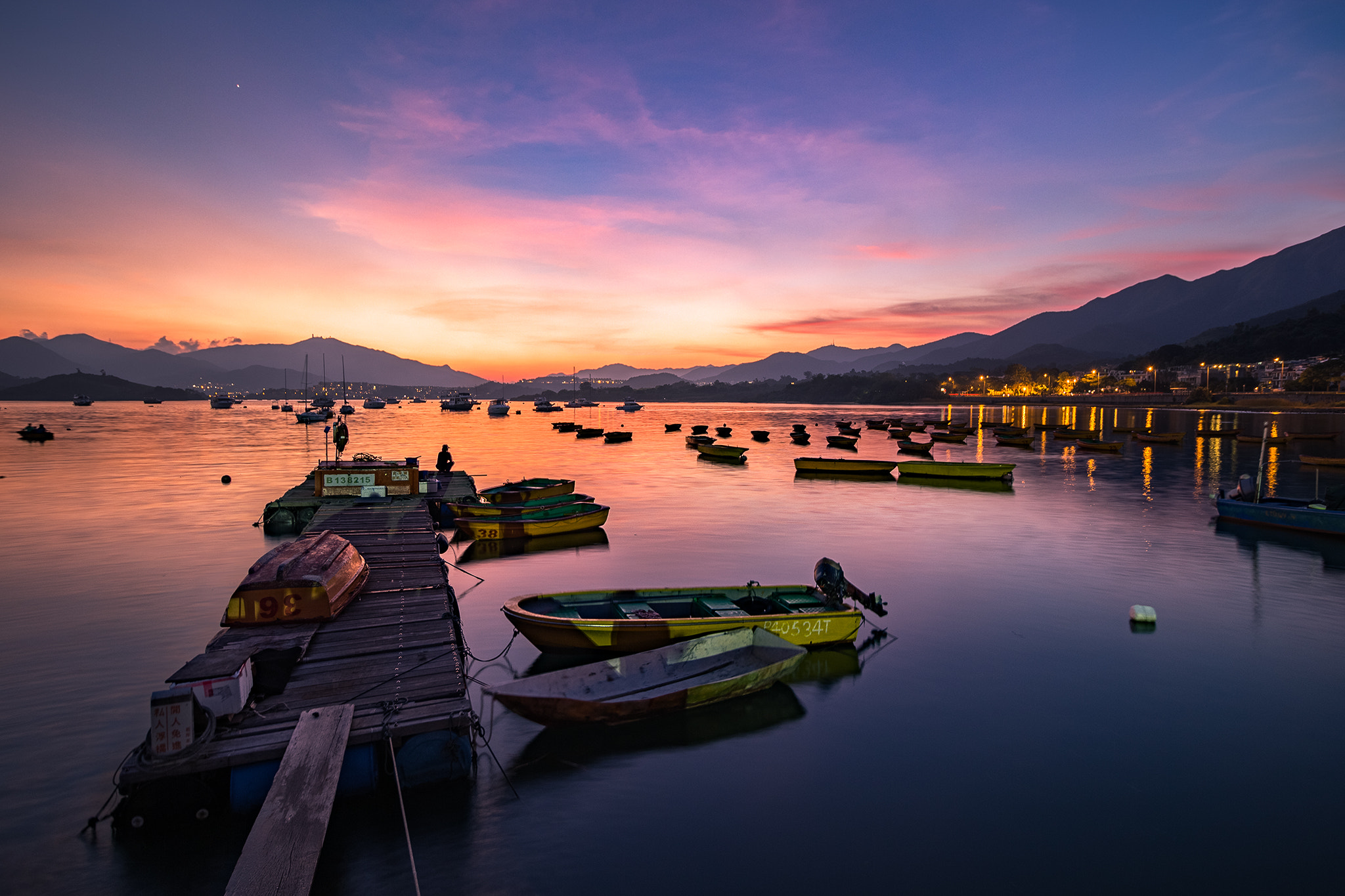 Canon EOS M sample photo. Sunset @tai mei tuk, hong kong photography