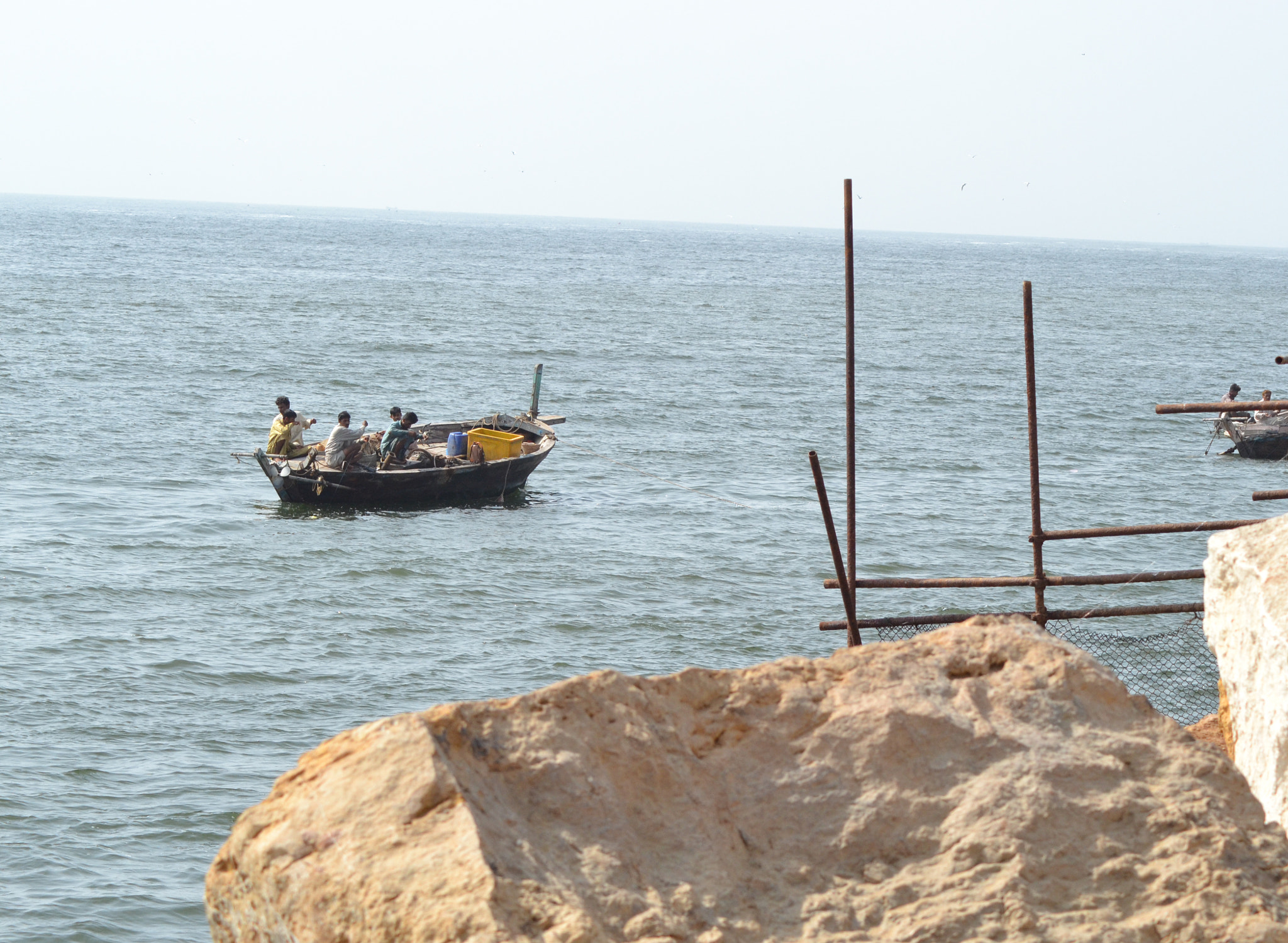 Nikon AF Nikkor 70-300mm F4-5.6G sample photo. Fishermen photography