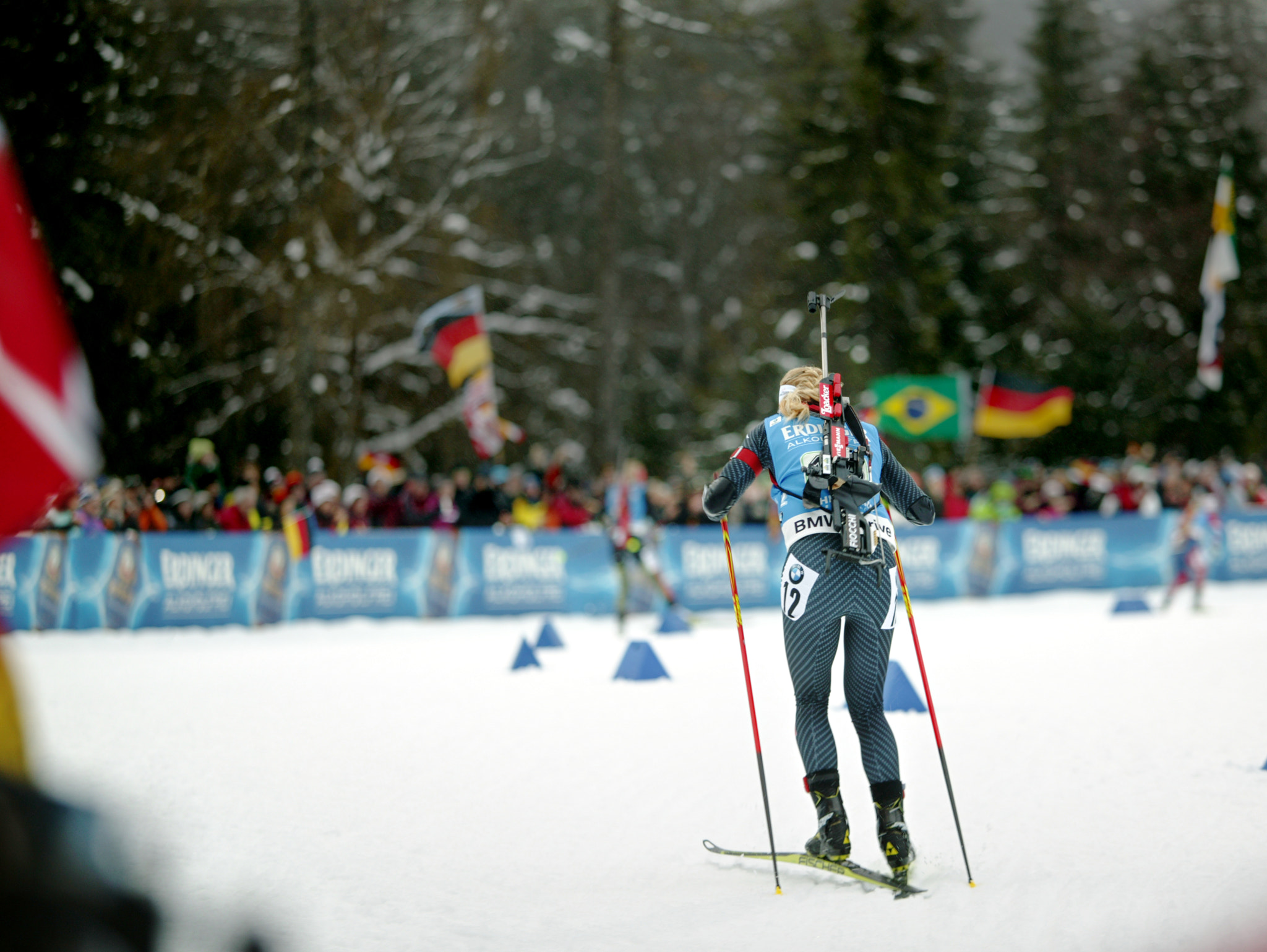 Canon EOS-1Ds + Canon EF 80-200mm f/2.8L sample photo. Biathlon ruhpolding photography