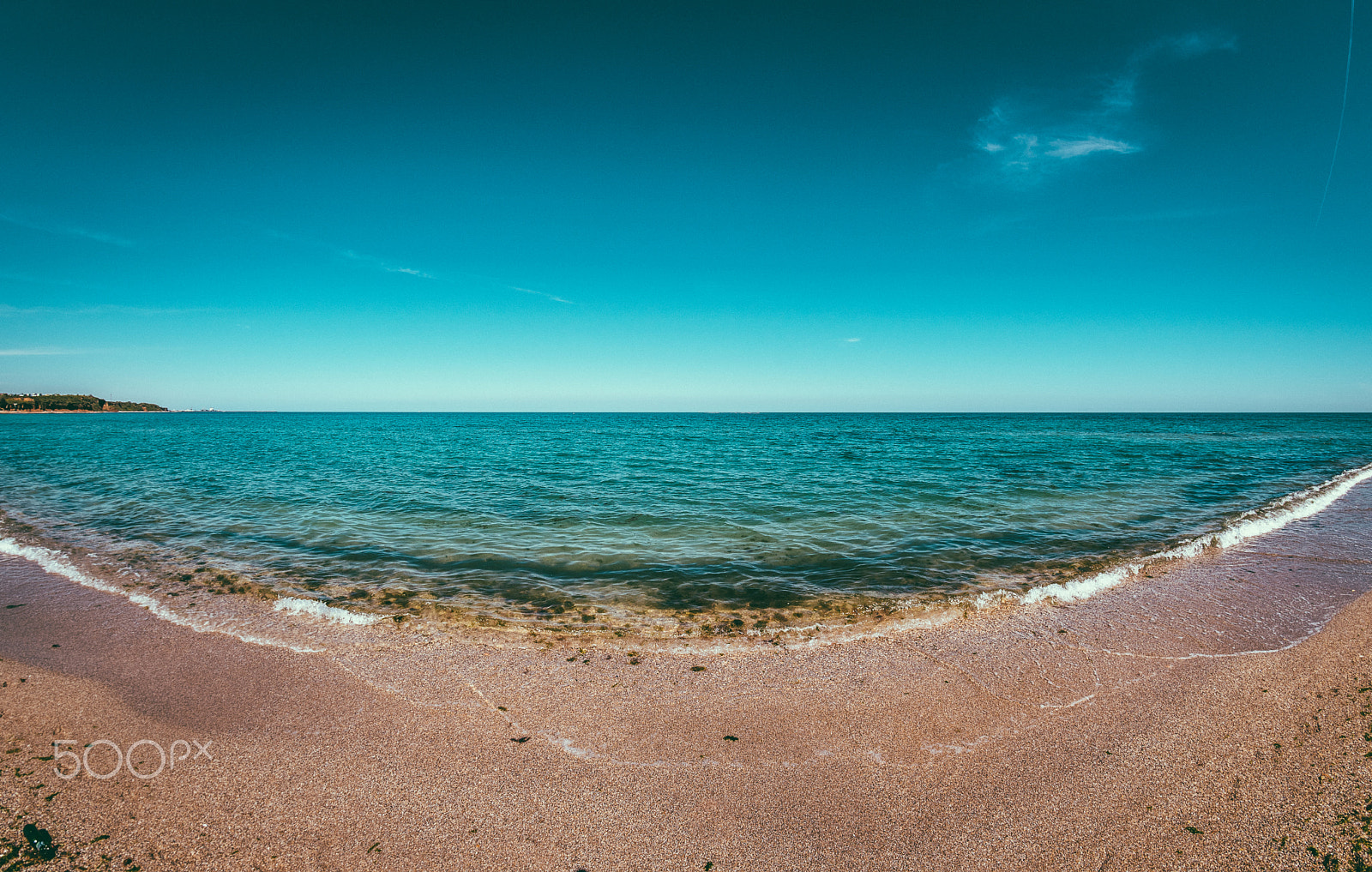 Nikon D5300 + Samyang 8mm F3.5 Aspherical IF MC Fisheye sample photo. Beach landscape - vama veche photography