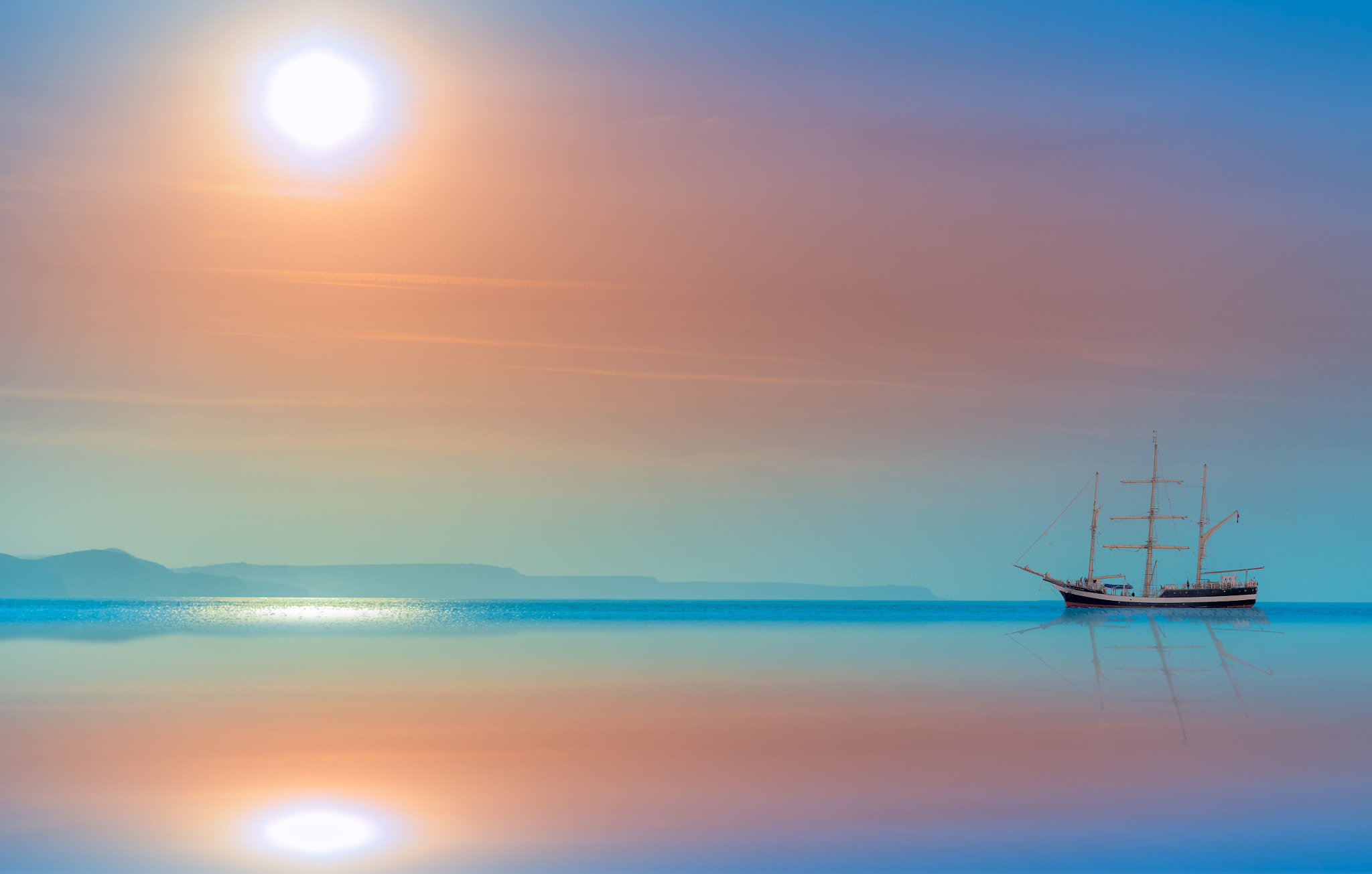 Canon EOS-1D Mark IV sample photo. Dawn sailing photography