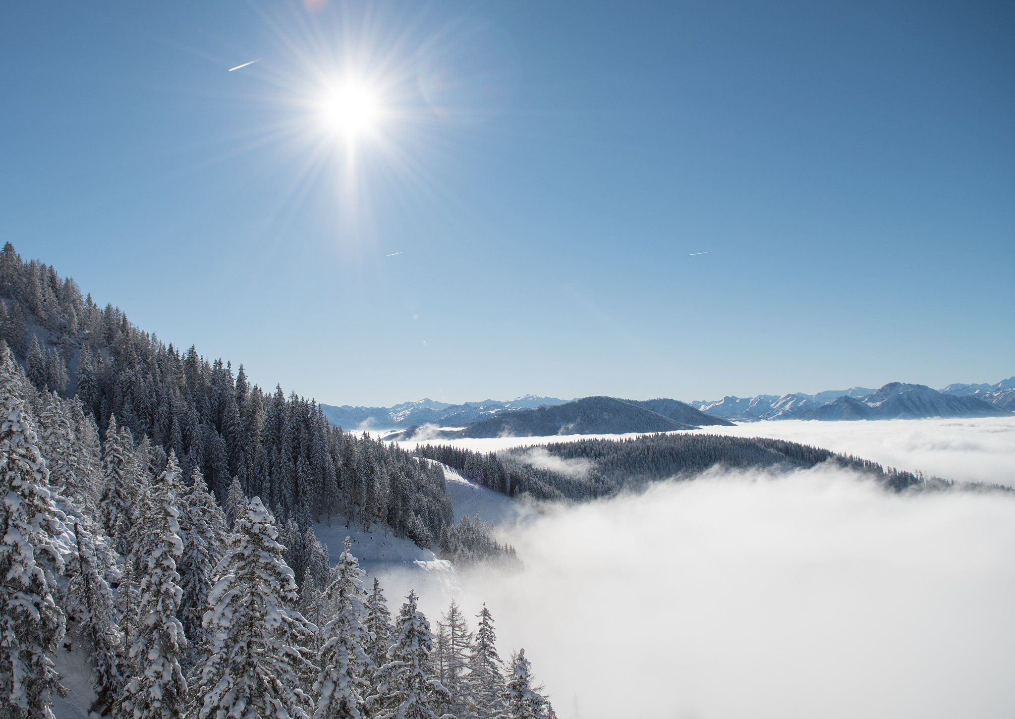 Nikon D500 sample photo. The sun warms the valley photography