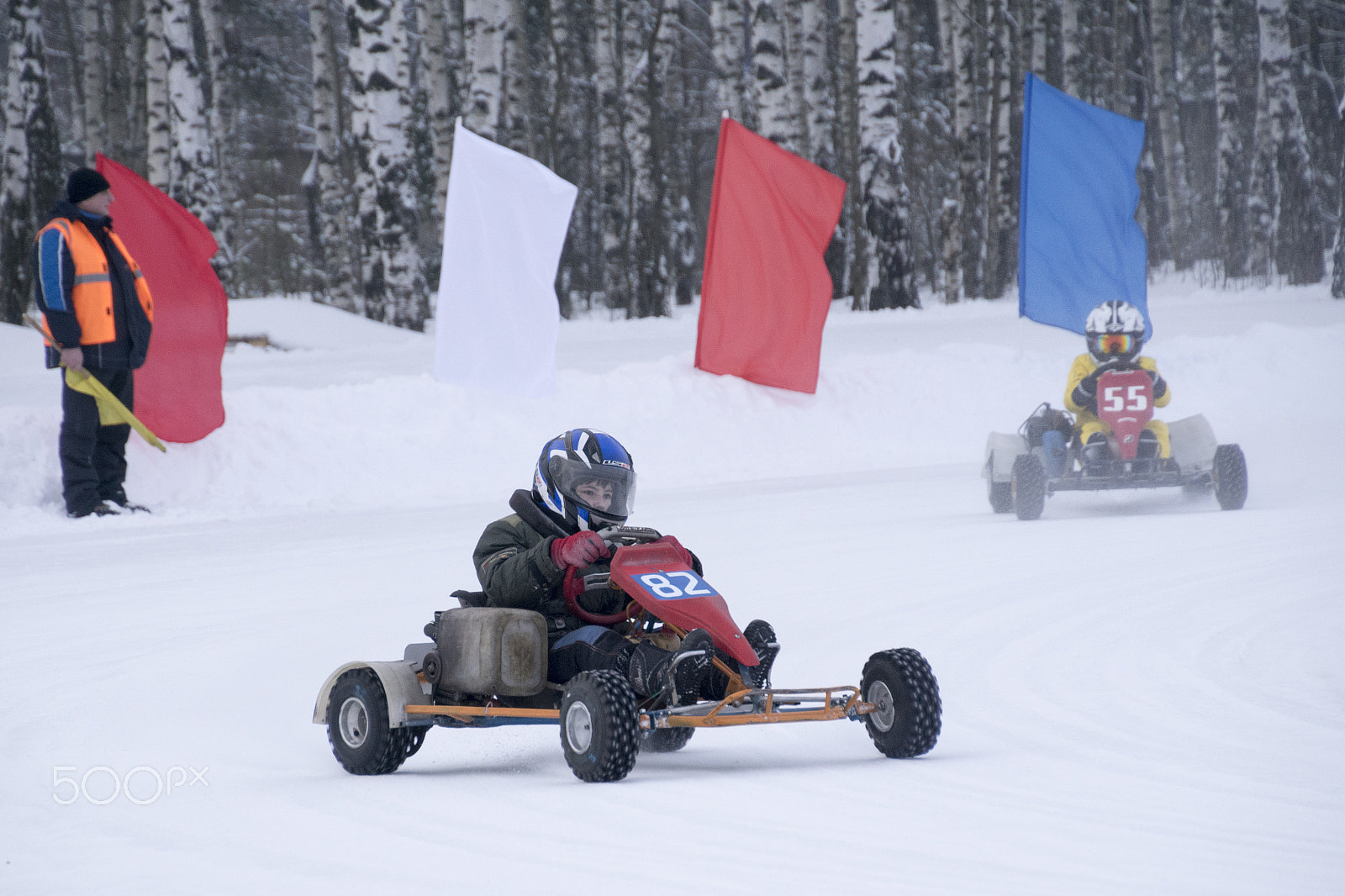 Tamron 16-300mm F3.5-6.3 Di II VC PZD Macro sample photo. Winter karting 2017-001 photography