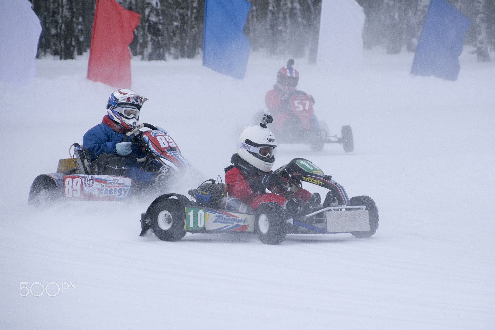 Sony ILCA-77M2 sample photo. Winter karting 2017-002 photography