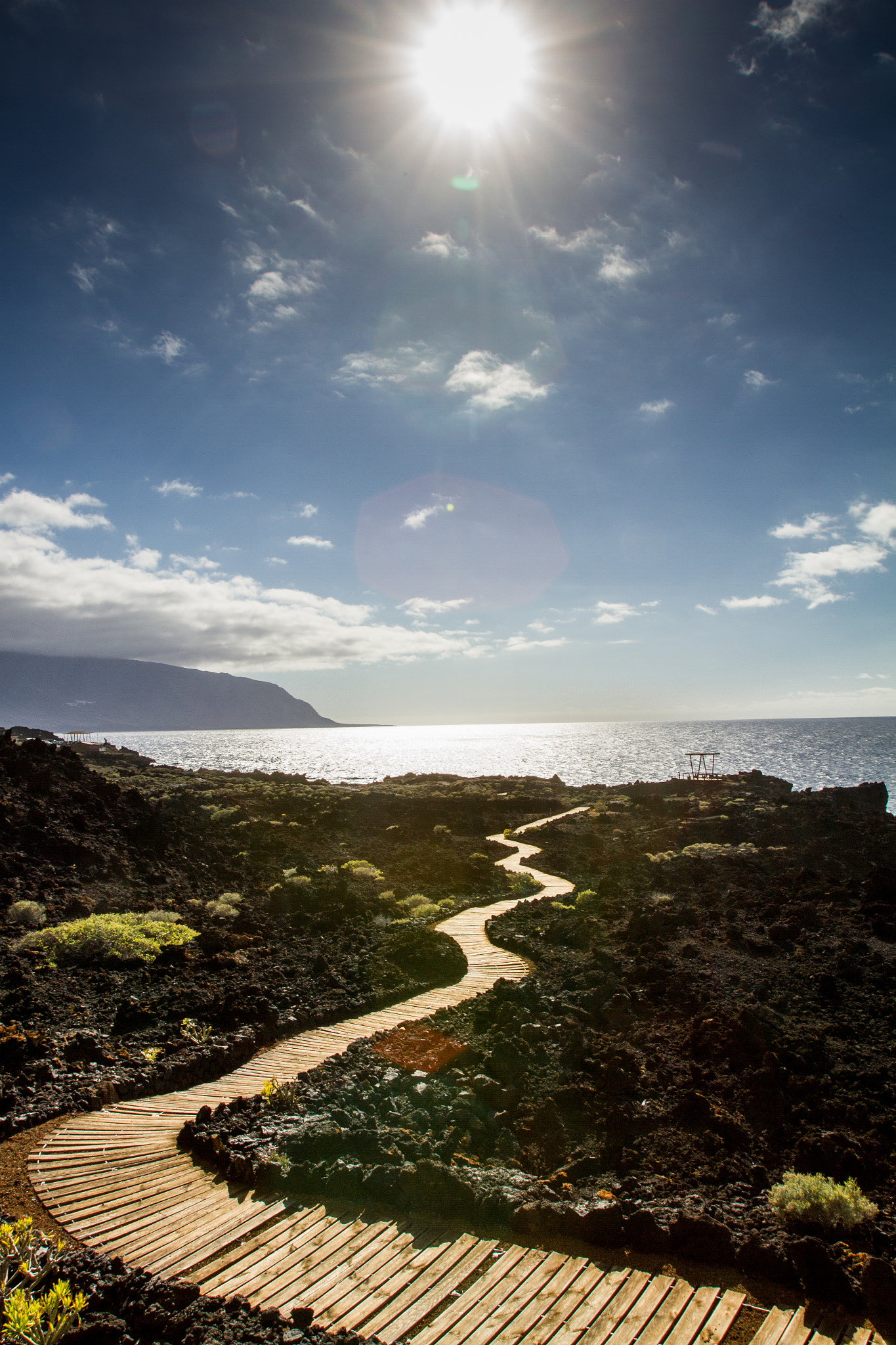 Canon EOS 7D + Canon EF 16-35mm F2.8L USM sample photo. Lonely path in the lava field photography