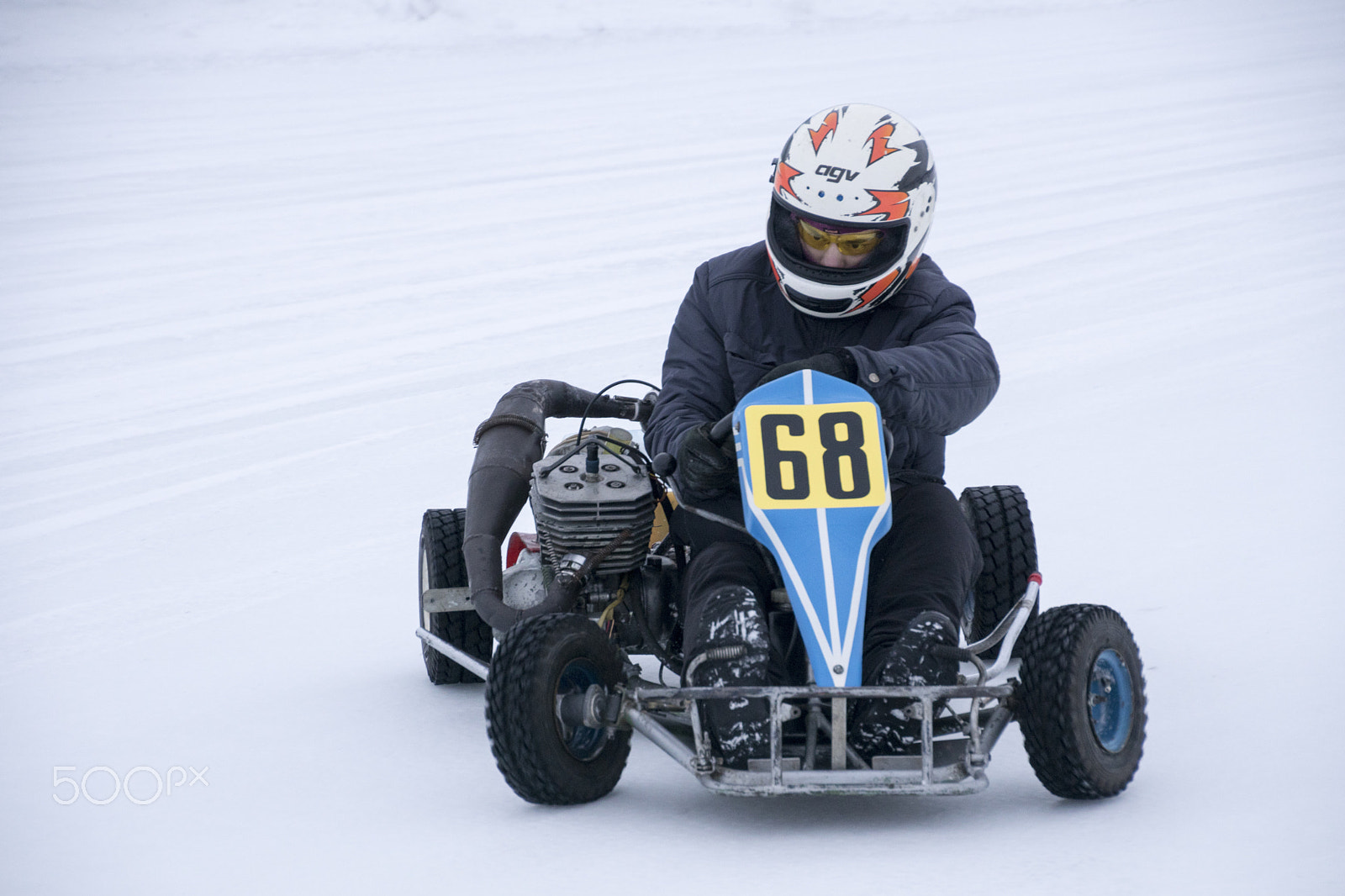 Tamron 16-300mm F3.5-6.3 Di II VC PZD Macro sample photo. Winter karting 2017-005 photography