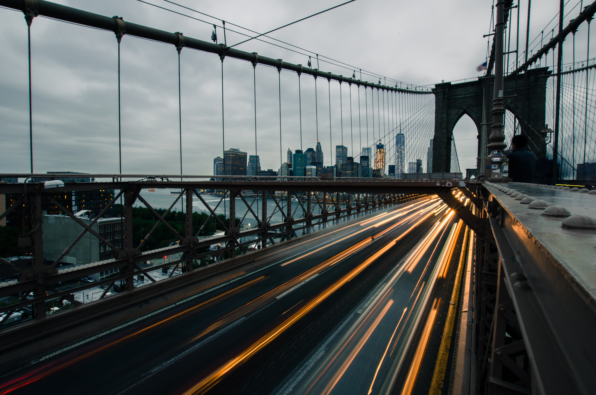 Nikon D5100 + Sigma 10-20mm F3.5 EX DC HSM sample photo. Brooklyn bridge photography