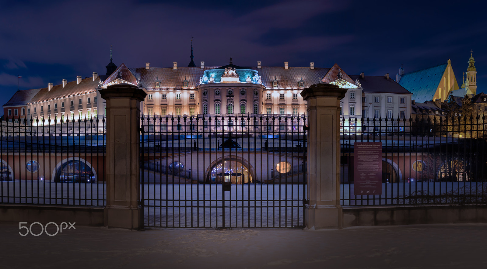Nikon D7200 + Tamron SP 35mm F1.8 Di VC USD sample photo. Warsaw's royal castle  photography